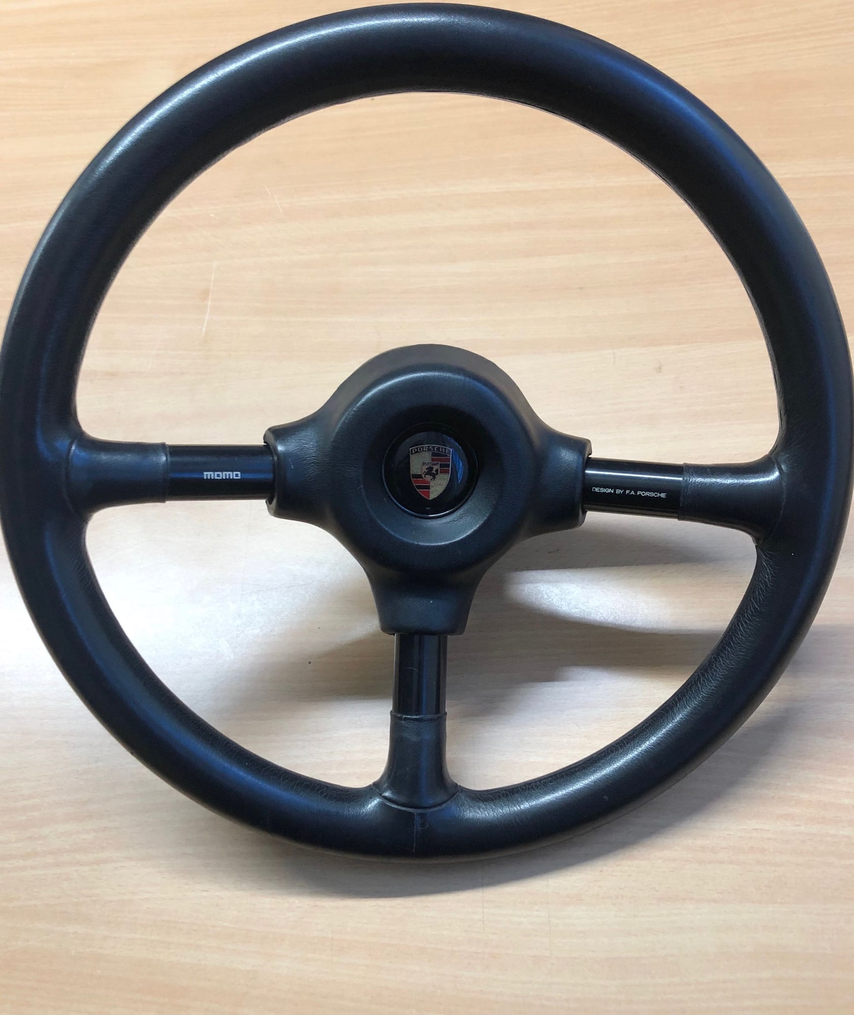 Interior/Upholstery - Momo Porsche Design Steering Wheel - Used - Doral, FL 33166, United States