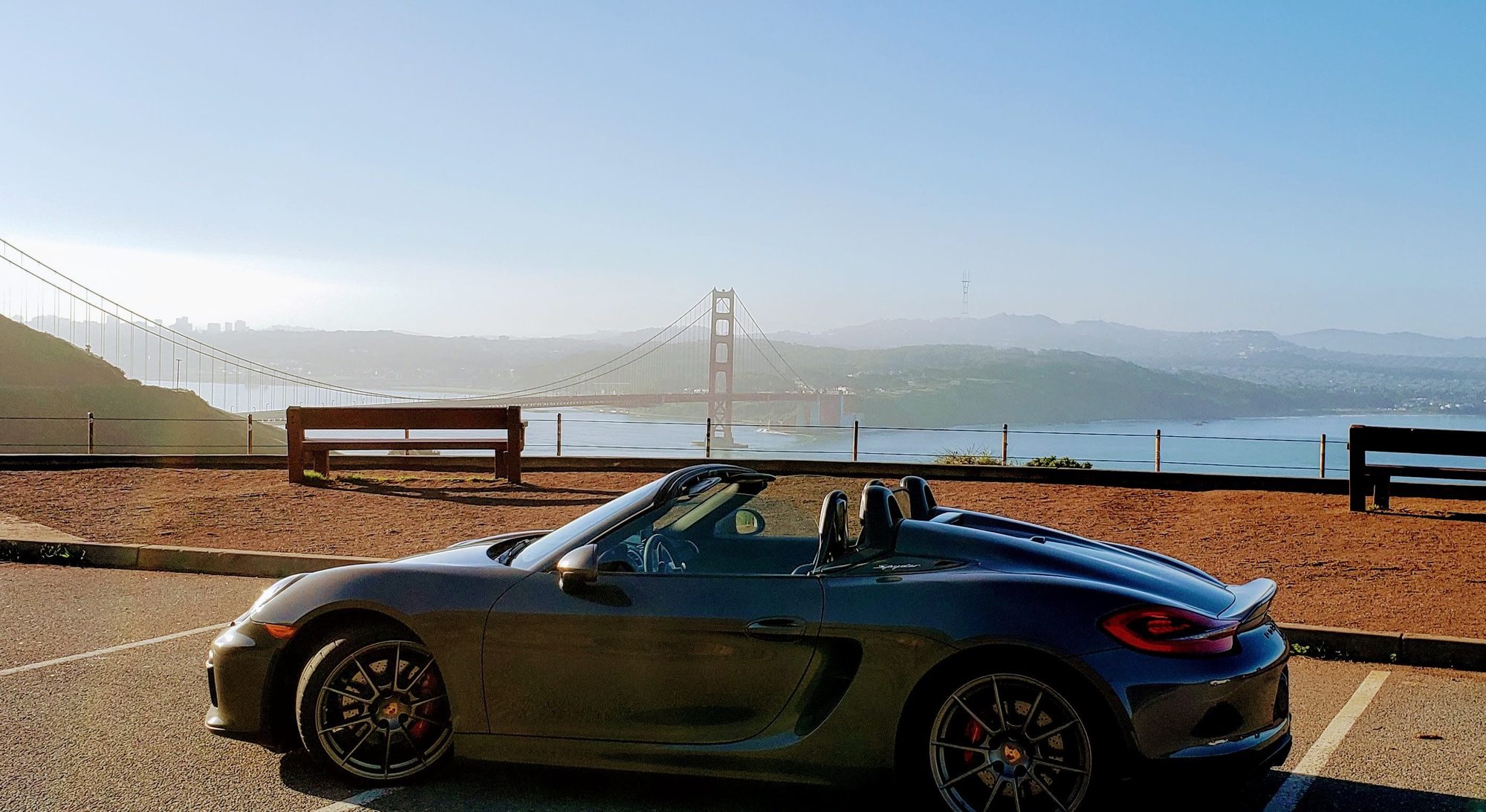 2016 Porsche Boxster - 2016 Porsche Boxster Spyder 6-Speed - Used - VIN WP0CC2A81GS152730 - 12,530 Miles - 6 cyl - AWD - Manual - Convertible - Gray - Sonoma, CA 95476, United States