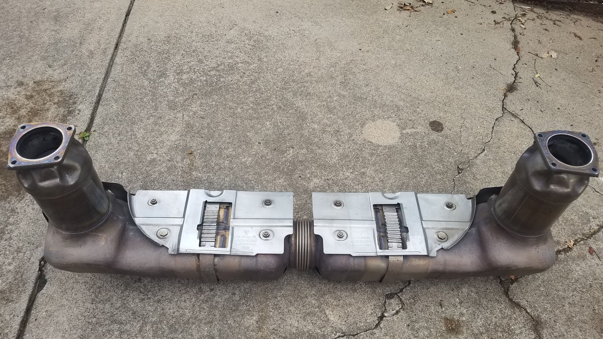 Engine - Exhaust - Stock OEM Exhaust for 997TT 911 turbo - Used - 2007 to 2009 Porsche 911 - Ft Worth, TX 76110, United States