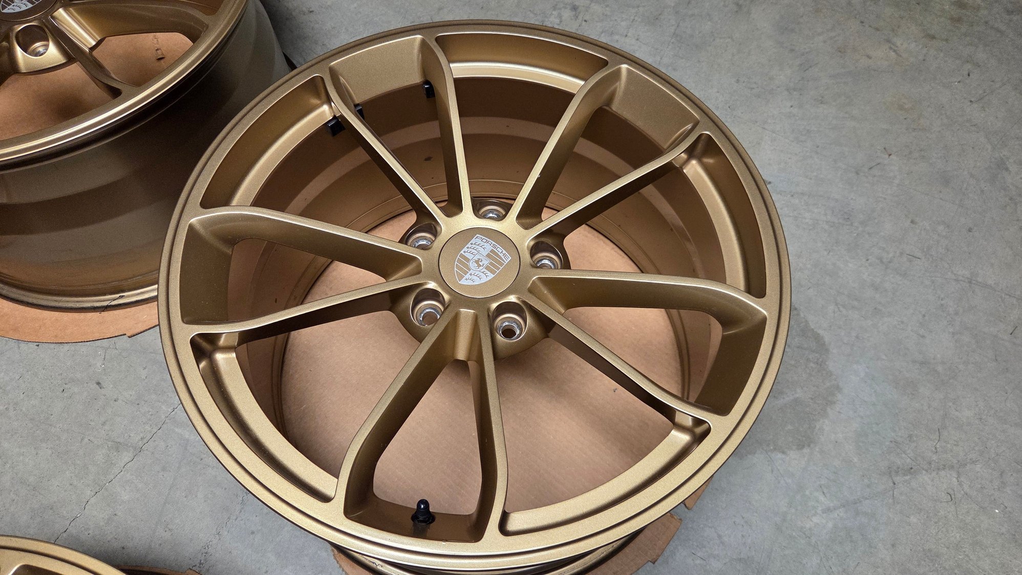 Wheels and Tires/Axles - Porsche 911 GT3 AWC Bespoke Forged Gold 20" Wheels - Used - Edina, MN 55423, United States