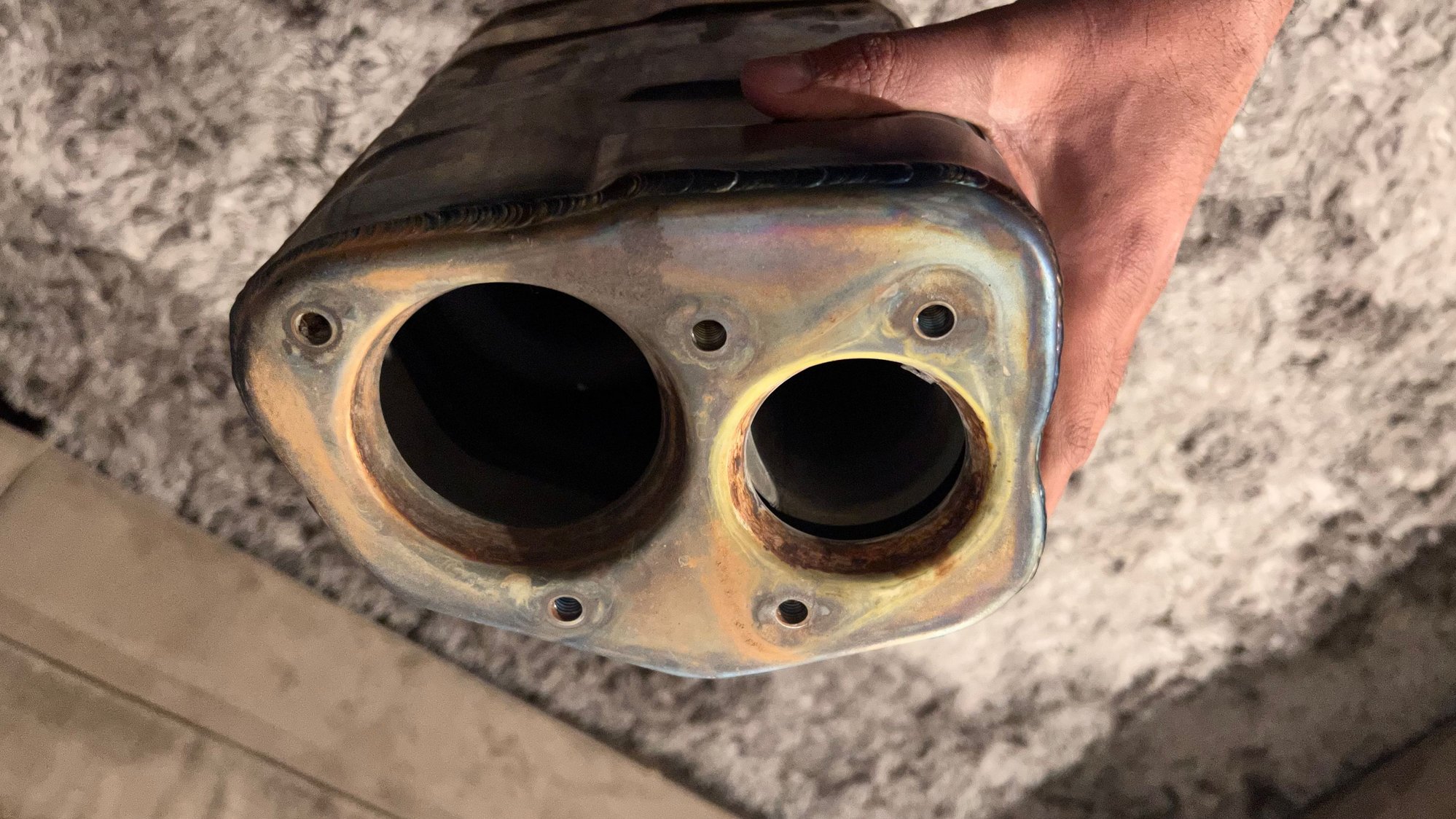 Engine - Exhaust - GT3RS Titanium Muffler - Used - All Years Porsche All Models - Chicago, IL 60607, United States