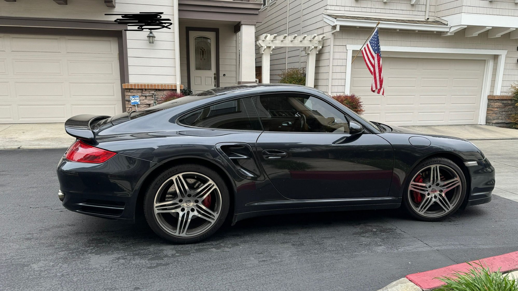 2008 Porsche 911 - 2008 Porsche 911 Turbo 6 Speed Coupe Atlas Grey - Used - VIN W0000000000000000 - 56,000 Miles - 6 cyl - AWD - Manual - Coupe - Gray - Danville, CA 94526, United States