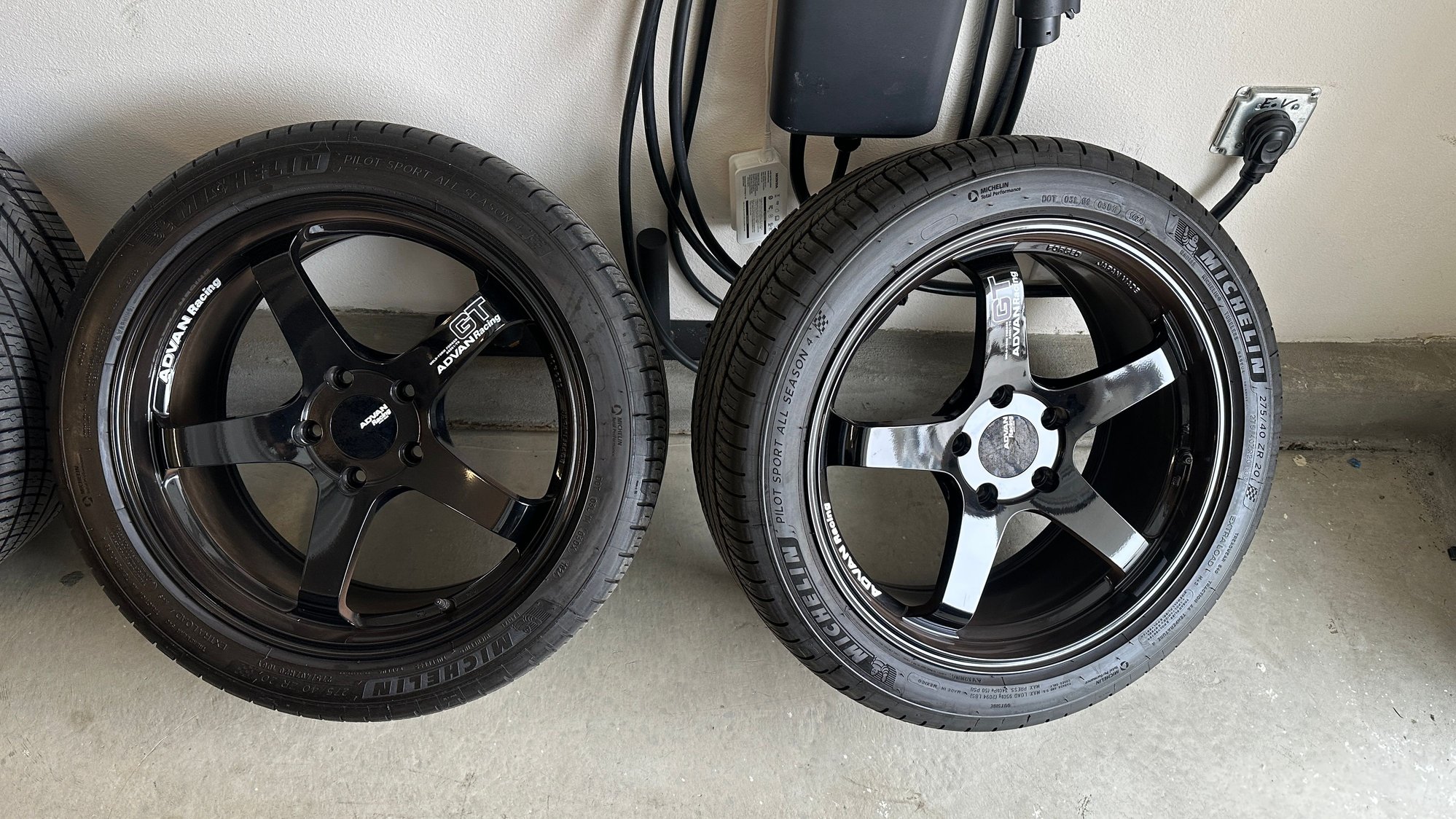 Wheels and Tires/Axles - Advan GTs 20x9 +45 20x11.5 +53 w/ MPS tires. Taycan fitment - Used - 0  All Models - Chino, CA 91710, United States