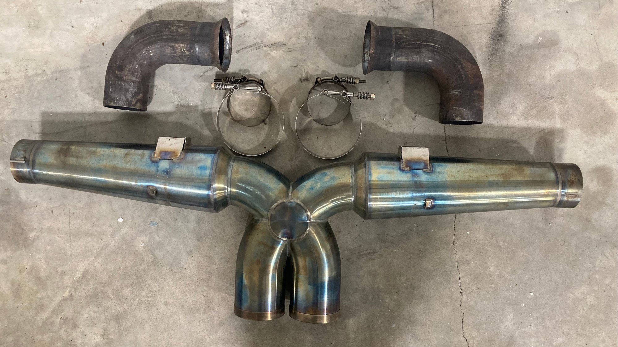 Dundon Megaphone Crack Pipe for 991 GT3RS Rennlist Porsche