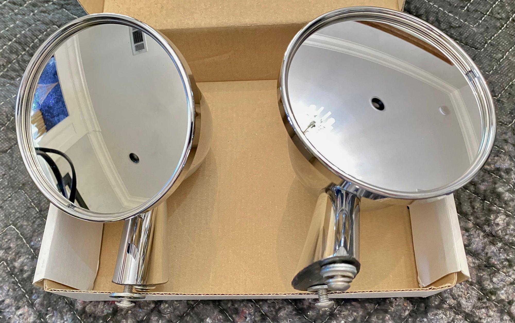 Accessories - Singer Style side view Bullet Mirrors by Achtung Kraft Excellent - Used - -1 to 2026  All Models - Bellaire, TX 77401, United States