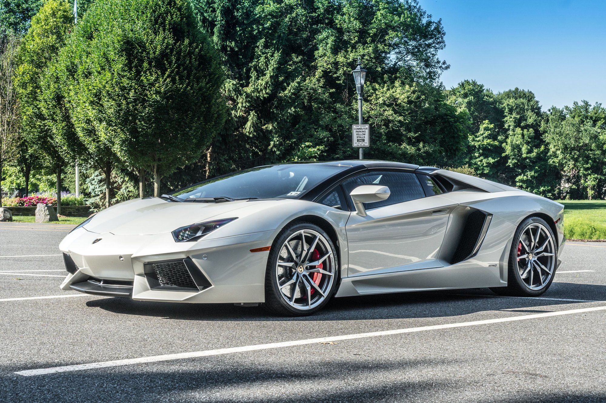 2015 Lamborghini Aventador - 2015 Lamborghini Aventador Roadster - Used - VIN ZHWUR1ZD2FLA03566 - 6,500 Miles - 12 cyl - AWD - Automatic - Coupe - White - Wyckoff, NJ 07481, United States