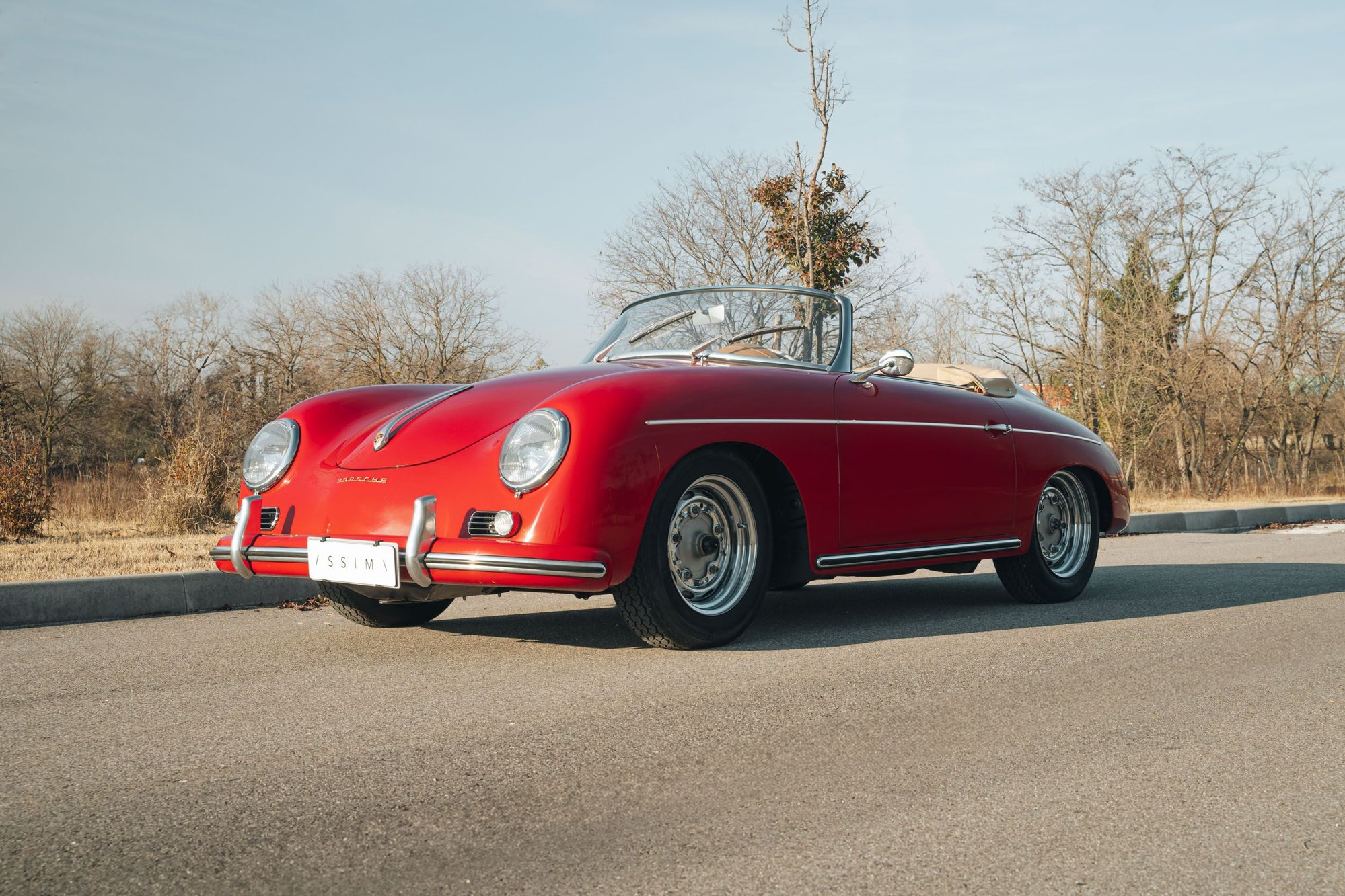 1958 Porsche 356A - Fully Restored 356 Cabriolet D, 140 Horsepower 2.0-liter Flat-4 with Original Numbers - Used - VIN 00000000000085806 - 1,353 Miles - 4 cyl - 2WD - Manual - Convertible - Red - Verona, Italy