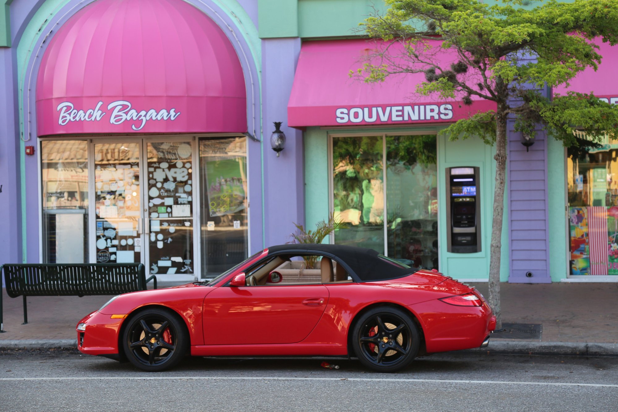 2010 Porsche 911 - 2010 911S Cabriolet  Guards Red / Beige Interior Black Soft Top - Used - VIN WPOCB2A94AS754086 - 48,600 Miles - 6 cyl - 2WD - Manual - Convertible - Red - Sarasota, FL 34231, United States