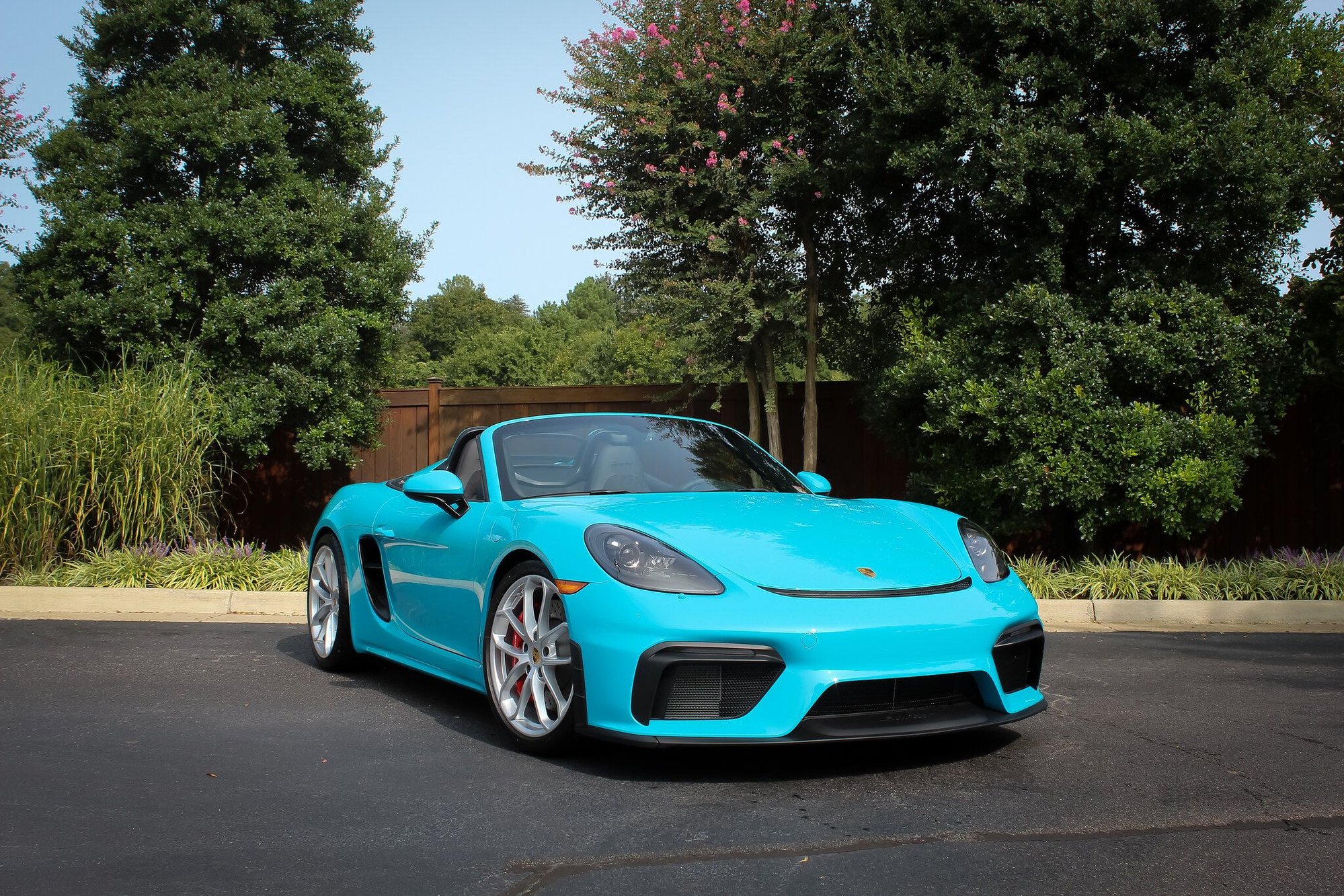 2020 Porsche 718 Spyder - New 2020 Boxster 718 Spyder-MSRP-Miami Blue - New - VIN WP0CC2A8XLS240394 - 9 Miles - 2WD - Manual - Convertible - Blue - Richmond, VA 23113, United States