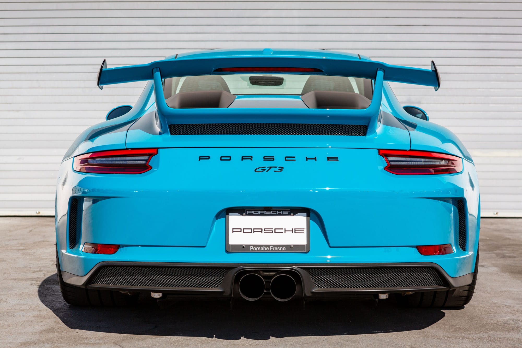 2018 Porsche GT3 - Miami Blue 991.2 GT3 w/ CPO - Used - VIN WP0AC2A99JS174630 - 2,315 Miles - 6 cyl - 2WD - Automatic - Coupe - Blue - Fresno, CA 93650, United States