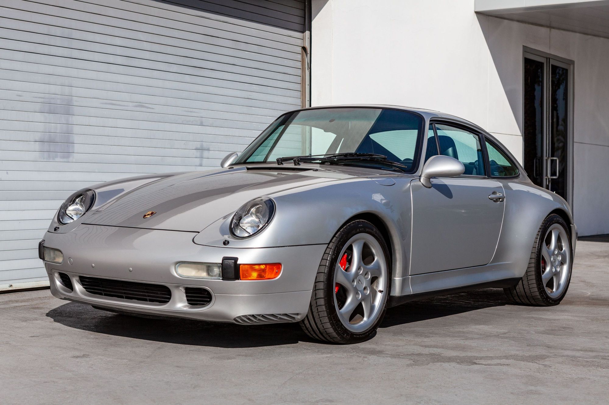 1998 Porsche 911 - 993 C4S with Porsche Classic Radio, KW Suspension and Brombacher exhaust.. - Used - VIN WP0AA2996WS320404 - 55,655 Miles - 6 cyl - AWD - Manual - Coupe - Silver - Fresno, CA 93650, United States