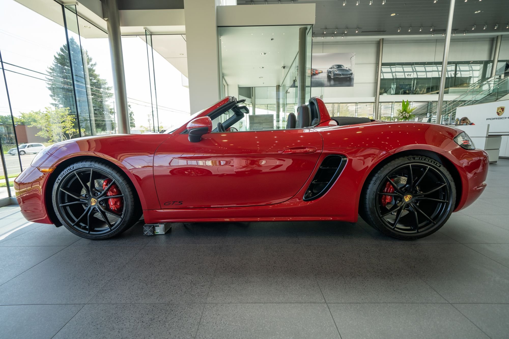 2019 Porsche 718 Boxster - 2019 Porsche 718 Boxster GTS, Carmine Red, $108,240 MSRP - New - Beaverton, OR 97005, United States