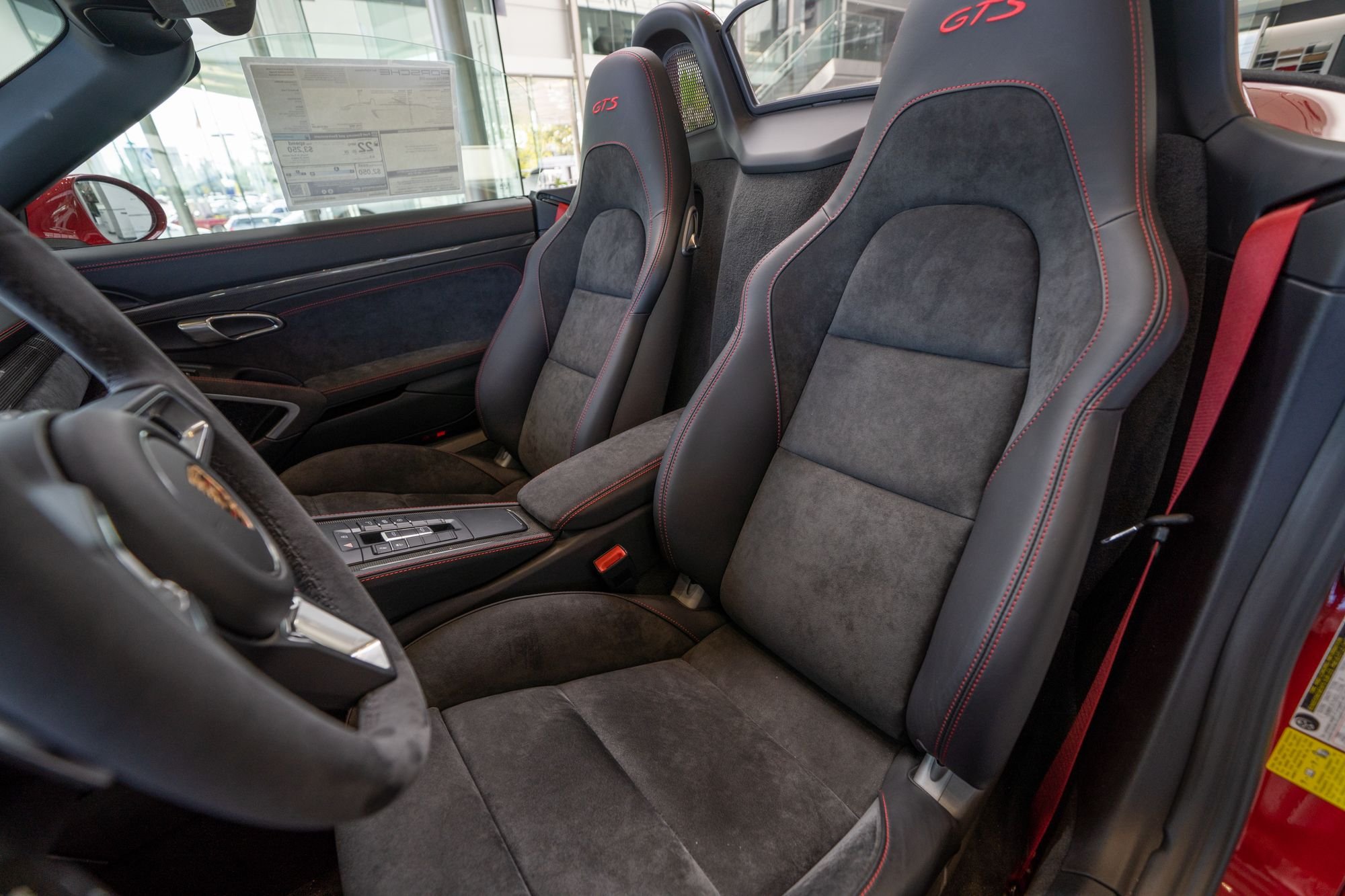 2019 Porsche 718 Boxster - 2019 Porsche 718 Boxster GTS, Carmine Red, $108,240 MSRP - New - Beaverton, OR 97005, United States