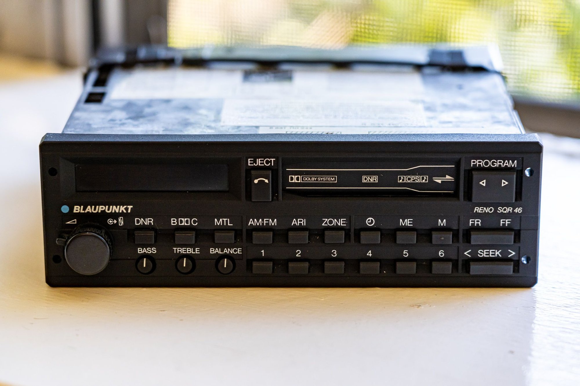 Interior/Upholstery - Blaupunkt Reno SQR 46 - Cassette Radio with  Amp - Used - 1990 to 1994 Porsche 911 - Wynnewood, PA 19096, United States