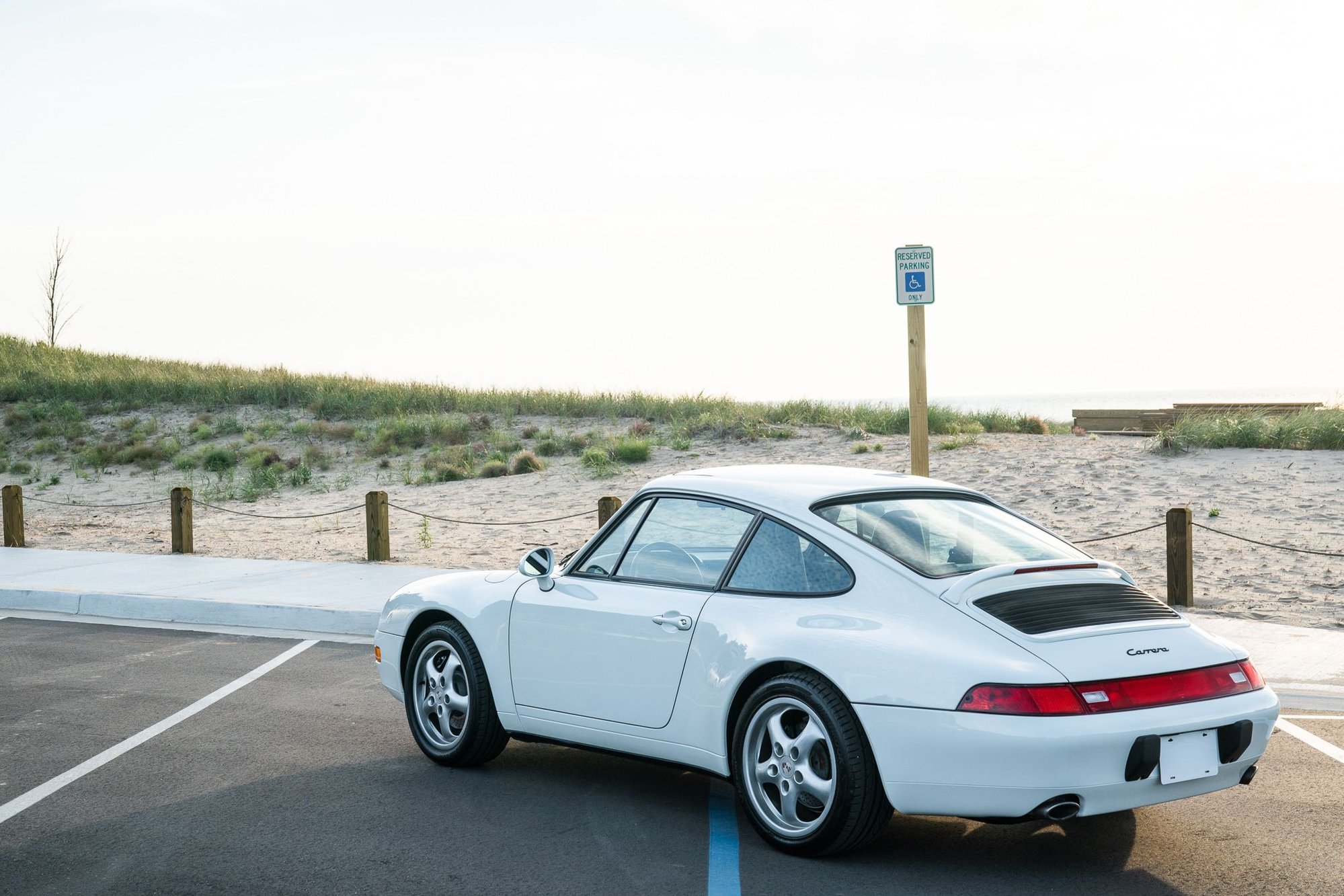 1995 Porsche 911 - 1995 993 Carrera Six-Speed One-Owner - Used - VIN Wpoaa2997ss322771 - 37,526 Miles - 6 cyl - 2WD - Manual - Coupe - White - West Olive, MI 49460, United States