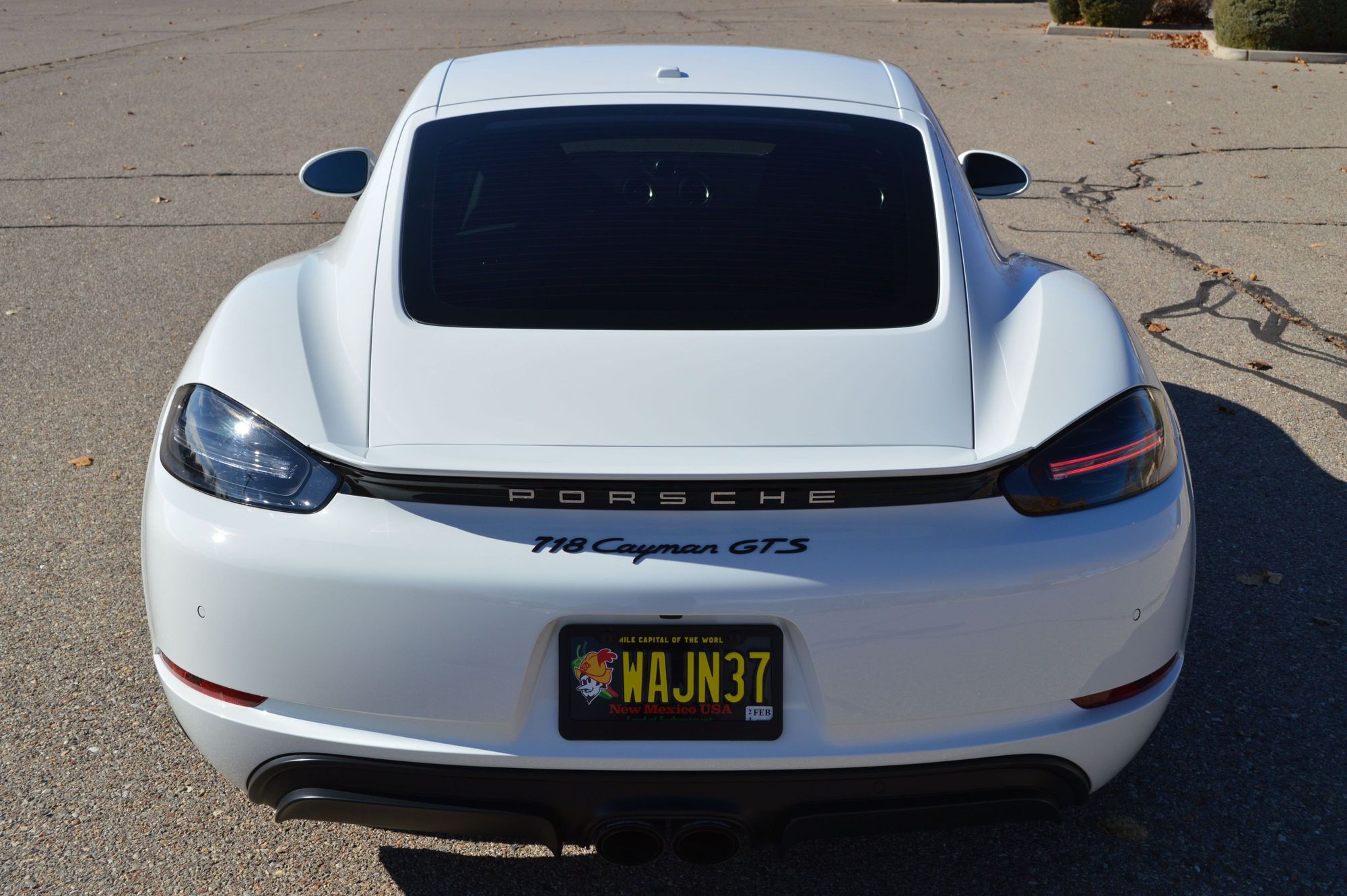 2019 Porsche 718 Cayman - FS: 2019 718 Cayman GTS - Used - VIN WP0AB2A88KS278182 - 14,700 Miles - 4 cyl - 2WD - Automatic - Coupe - White - Albuquerque, NM 87109, United States