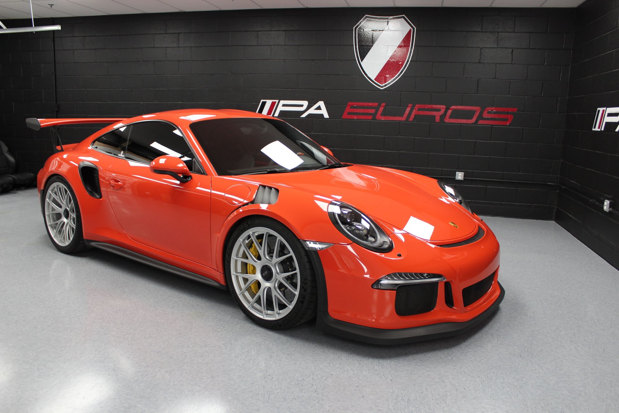 2016 Porsche 911 - 2016 GT3 RS 991.1 Lava Orange, Full Leather, FAL, PCCBs + CPO Warranty - Used - VIN WP0AF2A93GS192069 - 21,310 Miles - 6 cyl - 2WD - Automatic - Coupe - Orange - Exton, PA 19341, United States