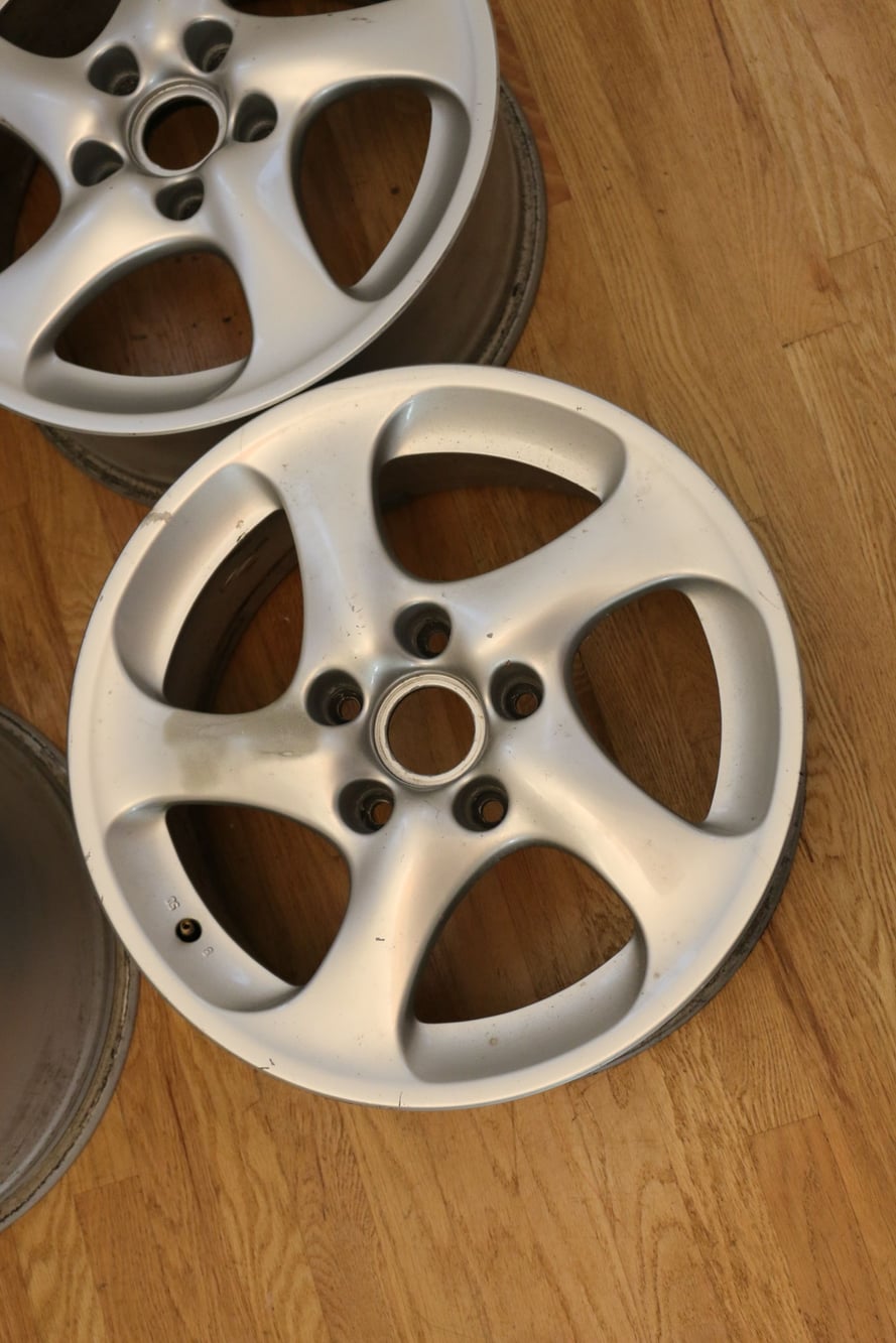 Wheels and Tires/Axles - Porsche twist wheels non hollow spoke 18s staggered - Used - Norcross, GA 30071, United States