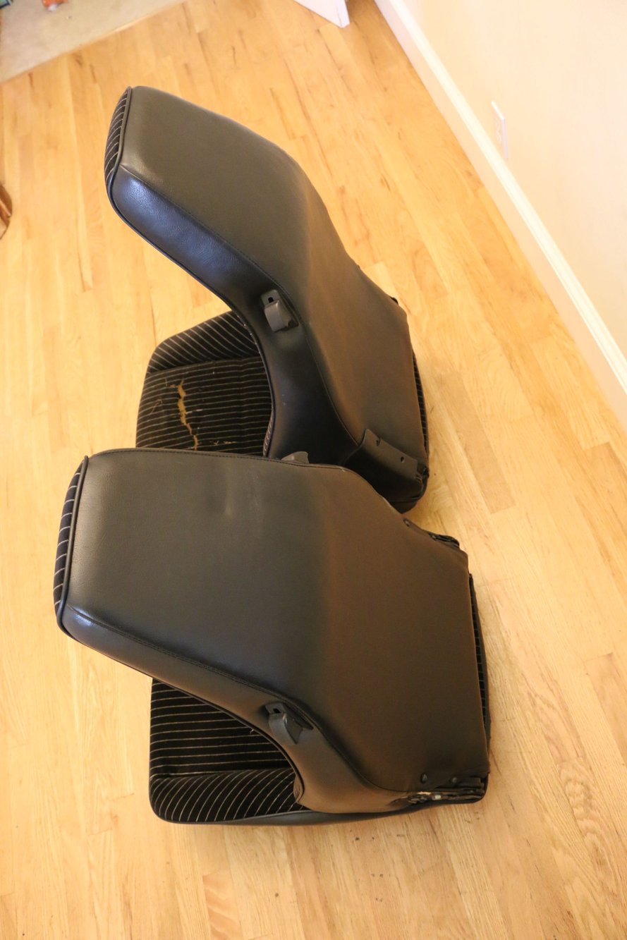 Interior/Upholstery - Rare pinstripe factory Recaro sport seats Porsche 911 944 - Used - Norcross, GA 30071, United States