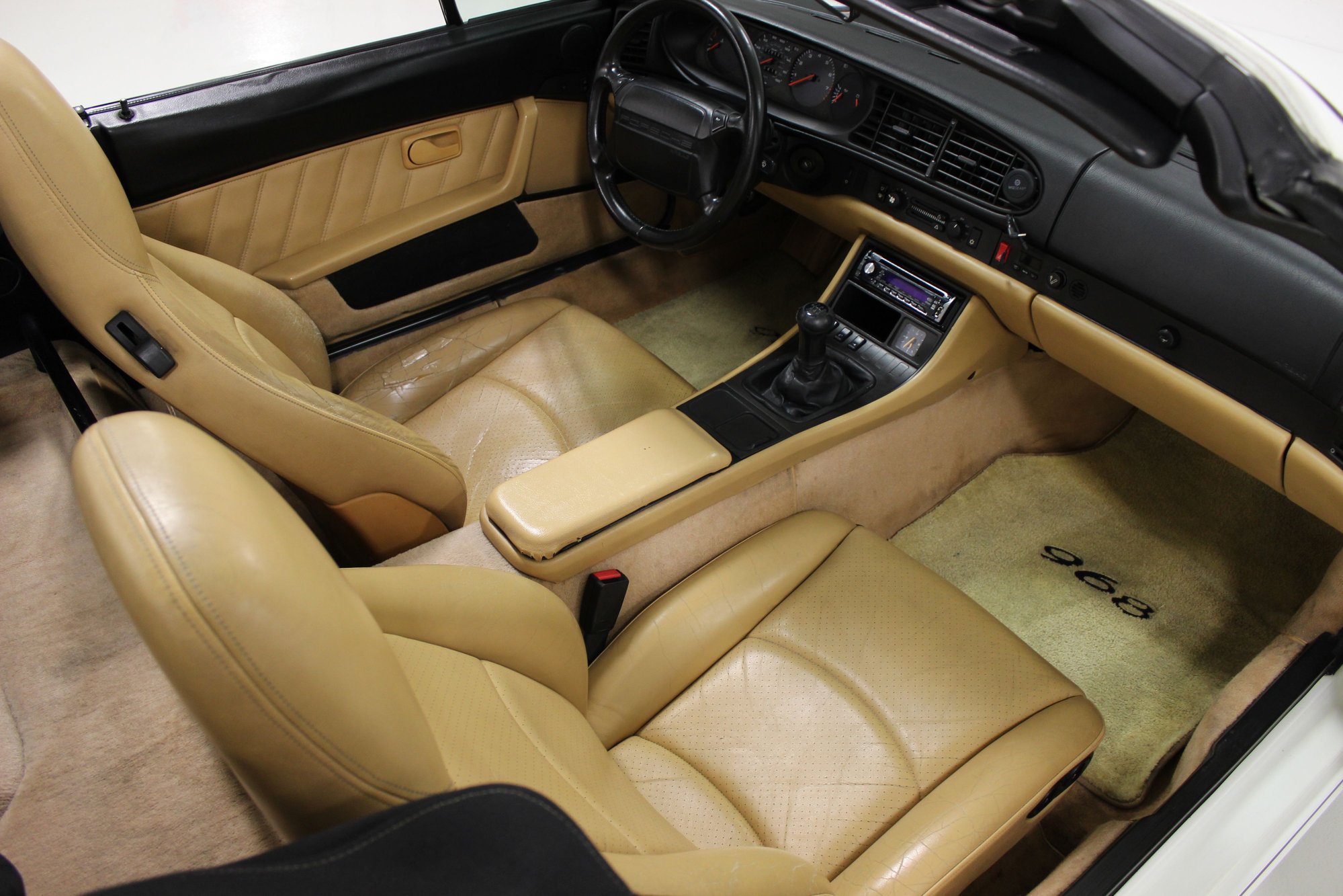 1994 Porsche 968 - 1994 Porsche 968 Cabriolet - Used - VIN WP0JB0922KS860833 - 79,123 Miles - 4 cyl - 2WD - Manual - Convertible - White - Chicago, IL 60618, United States