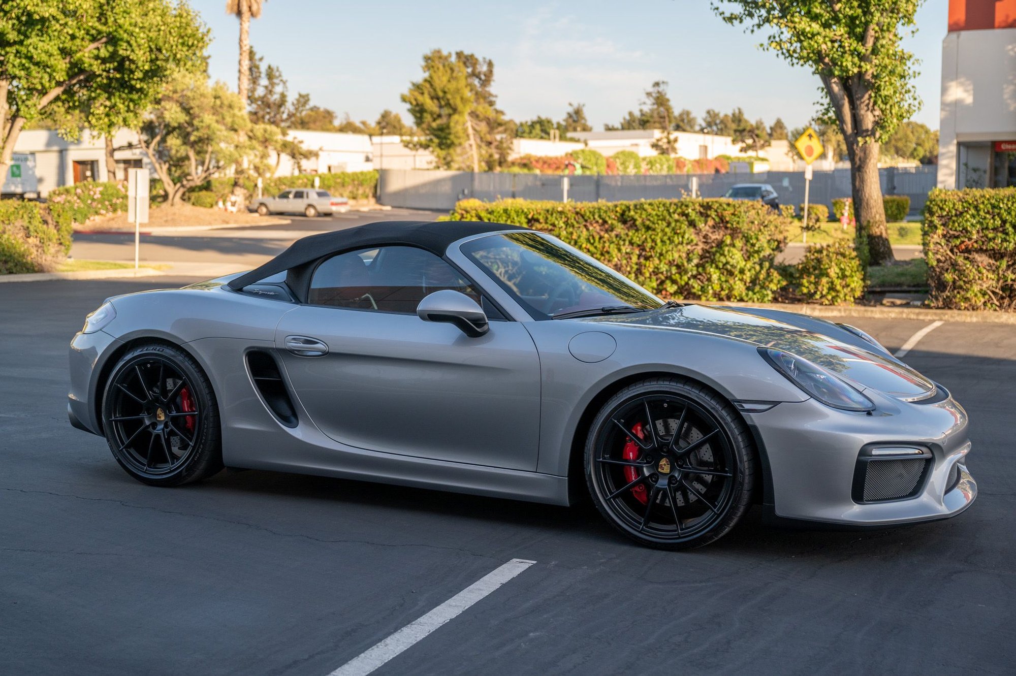 2016 Porsche Boxster - 2016 Boxster Spyder | GT Silver | Spyder Garnet Red Interior | Great spec | 8500~ mi - Used - VIN WP0CC2A82GS152669 - 8,500 Miles - 6 cyl - 2WD - Manual - Convertible - Silver - San Jose, CA 95035, United States