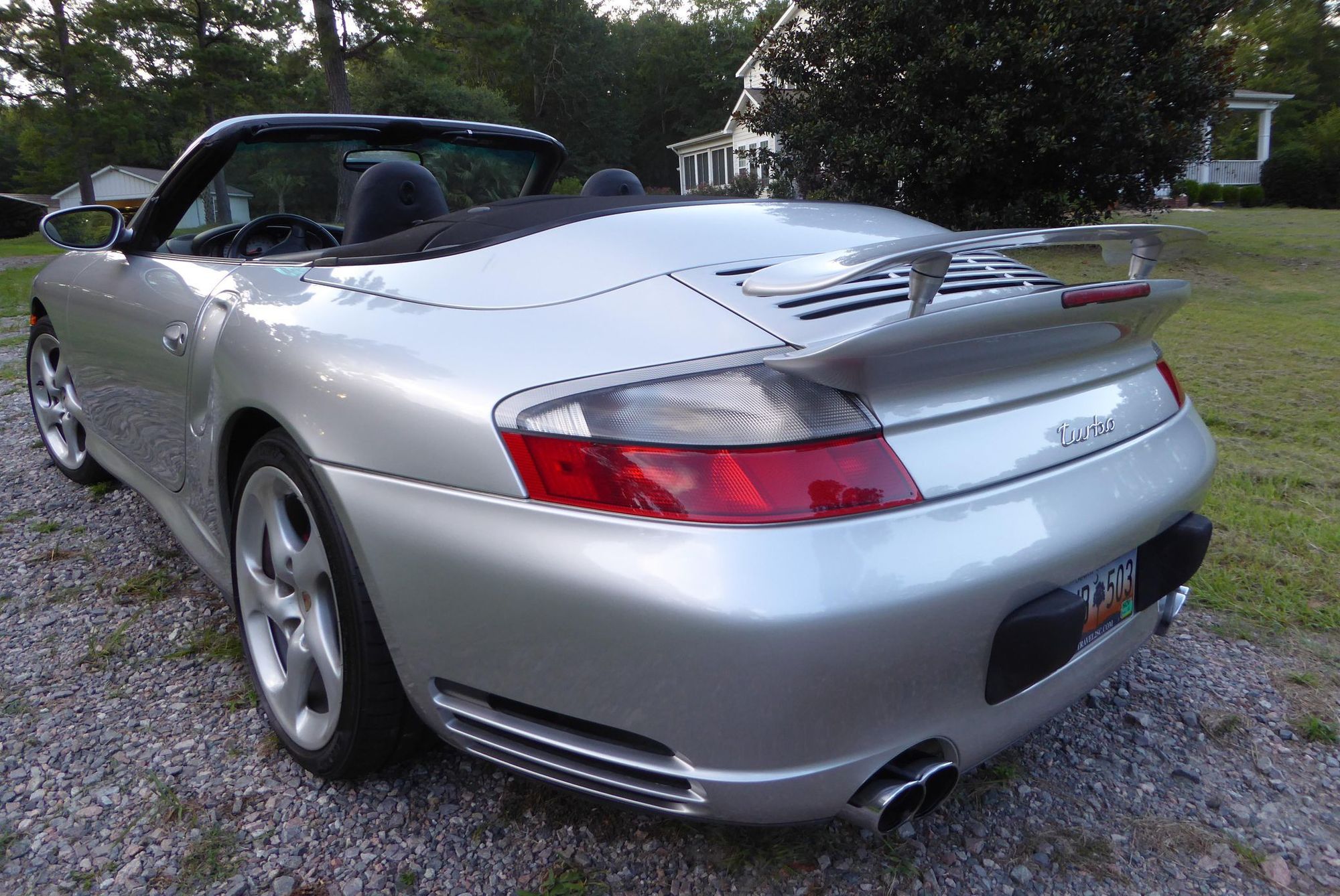 2004 Porsche 911 - 2004 Porsche 996 Turbo - Used - VIN WP0CB29924S675508 - 60,500 Miles - 6 cyl - 4WD - Manual - Convertible - Silver - Fort Myers, FL 33901, United States