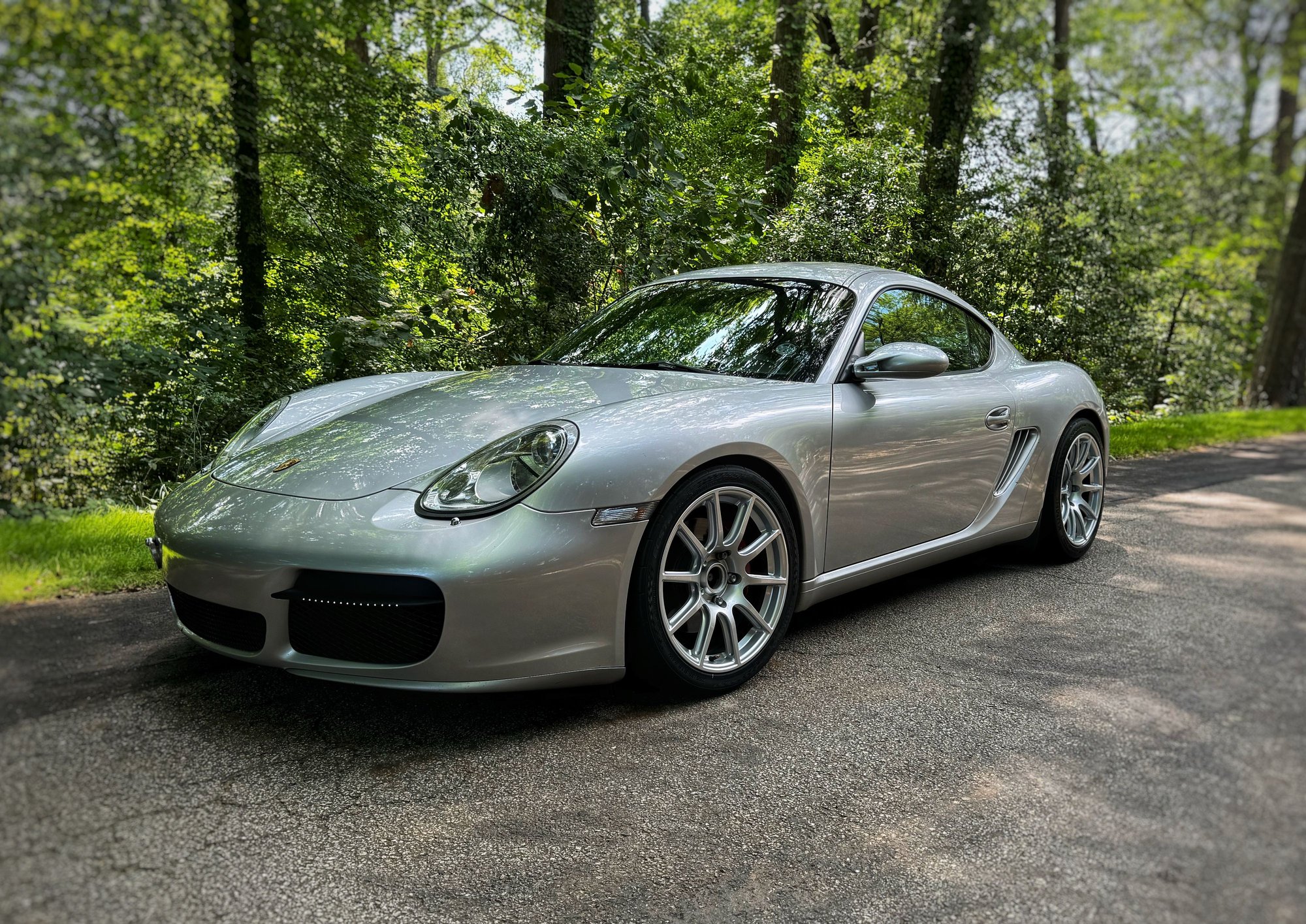 2006 Porsche Cayman - 2006 Cayman S street/track build - New motor - Used - VIN WP0AB29886U780317 - 75,240 Miles - 6 cyl - 2WD - Manual - Coupe - Silver - Greenville, SC 29609, United States