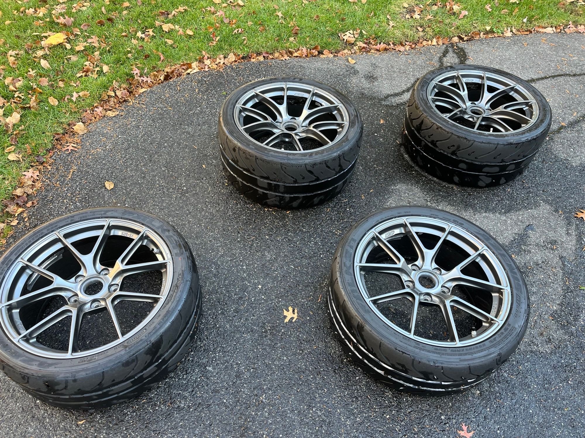 Wheels and Tires/Axles - Apex VS5-RS - 19inch -  9/10.5 - 718 / Cayman GT4 / - Falken RT660 265/305 - Used - -1 to 2024  All Models - Nj, NJ 07640, United States