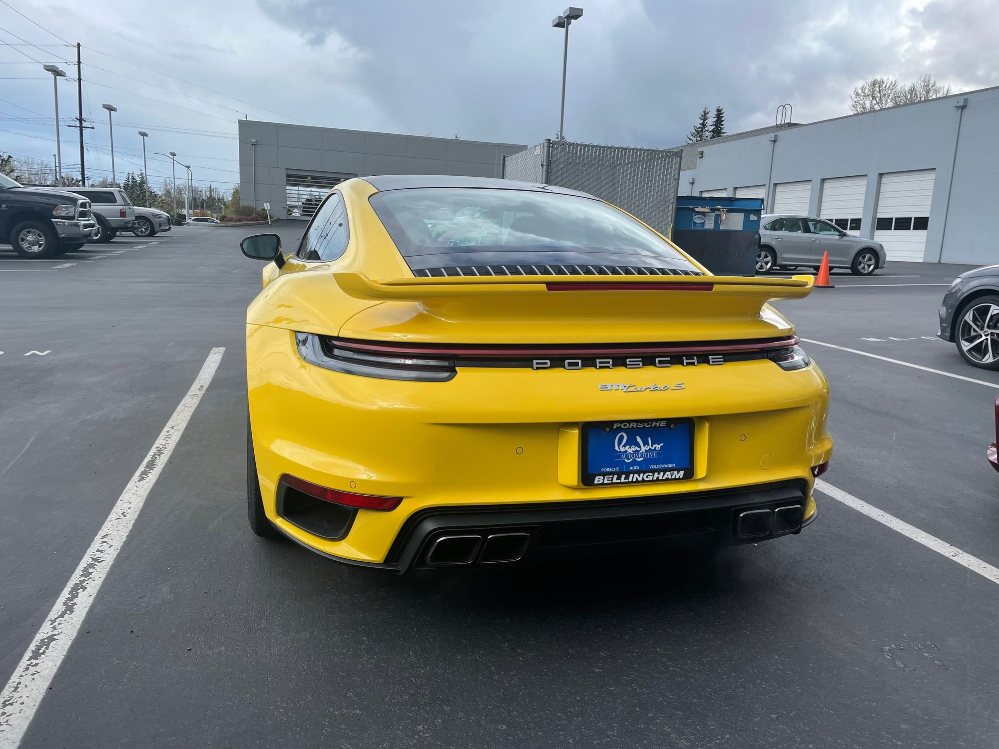 2022 Porsche 911 - 2022 Porsche 911 Turbo S Coupe Racing Yellow 719 Miles Carbon Roof "Loaded" - Used - VIN WP0AD2A97NS255029 - 719 Miles - 6 cyl - AWD - Automatic - Coupe - Yellow - Ventura, CA 93003, United States