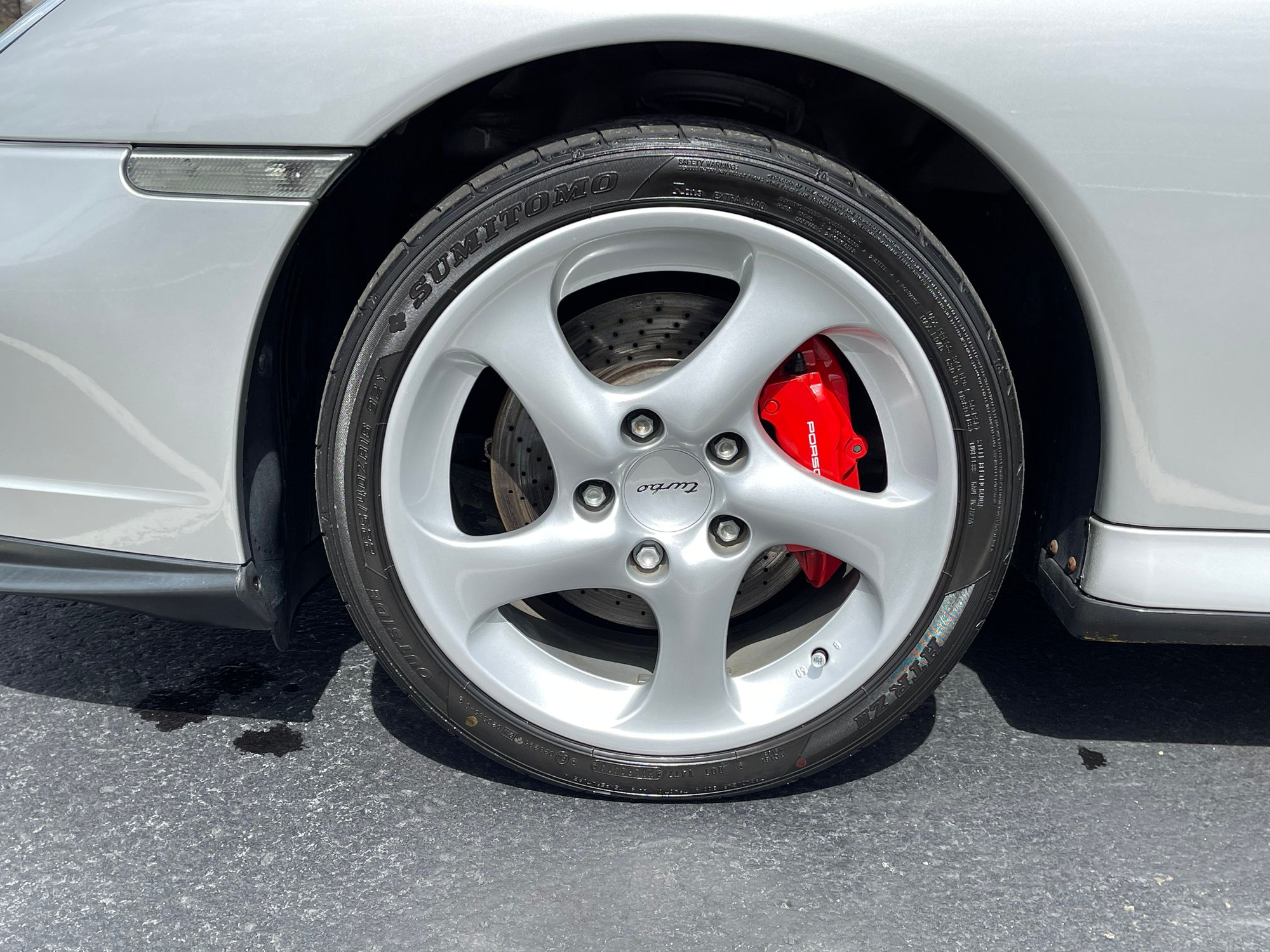 2001 Porsche 911 - 2001 911 Turbo - Manual, Low Miles - Used - VIN WP0AB29911S686387 - 45,870 Miles - 6 cyl - AWD - Manual - Coupe - Silver - Columbus, IN 47203, United States