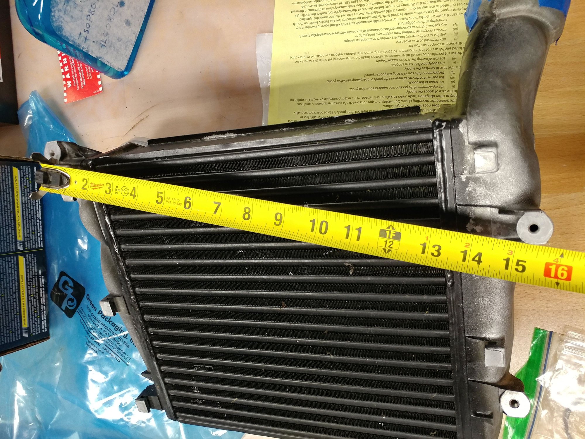 Engine - Intake/Fuel - FS: Excellent 2009 Cayenne 957 Turbo S Driver's Side Intercooler - 95511063901 - Used - 2008 to 2017 Porsche Cayenne - Seneca, SC 29672, United States