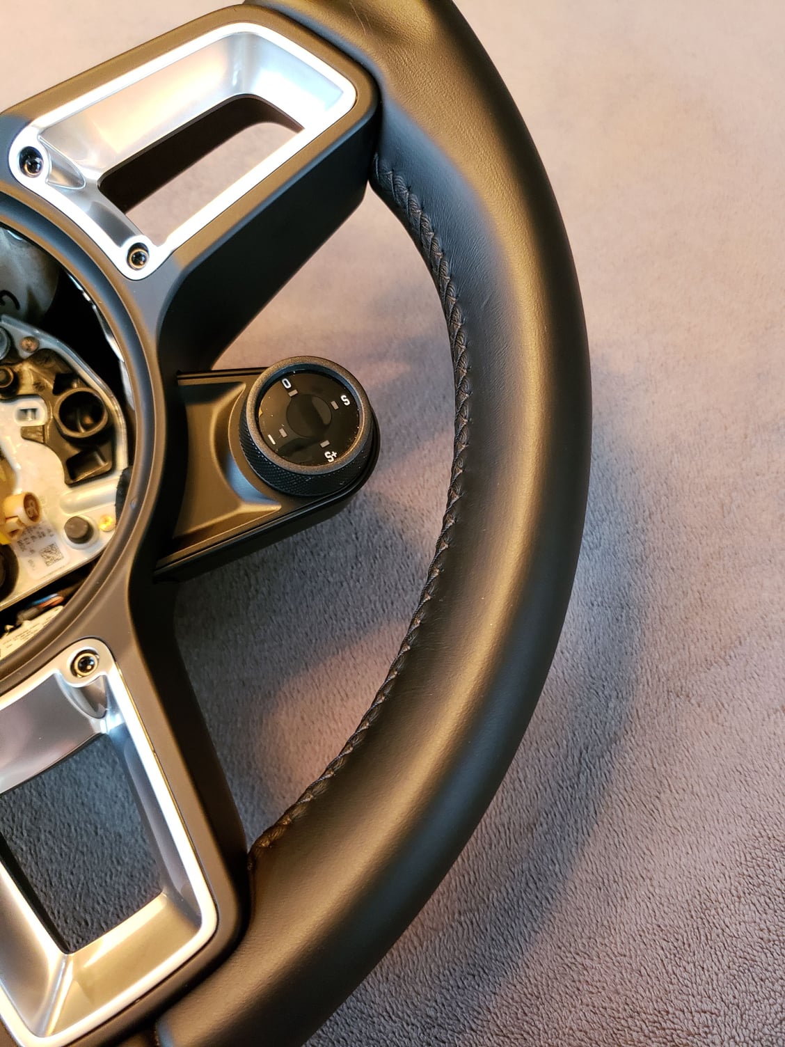Porsche GT Sport Steering Wheel Manual Black Leather 991.2 991 718 987 ...