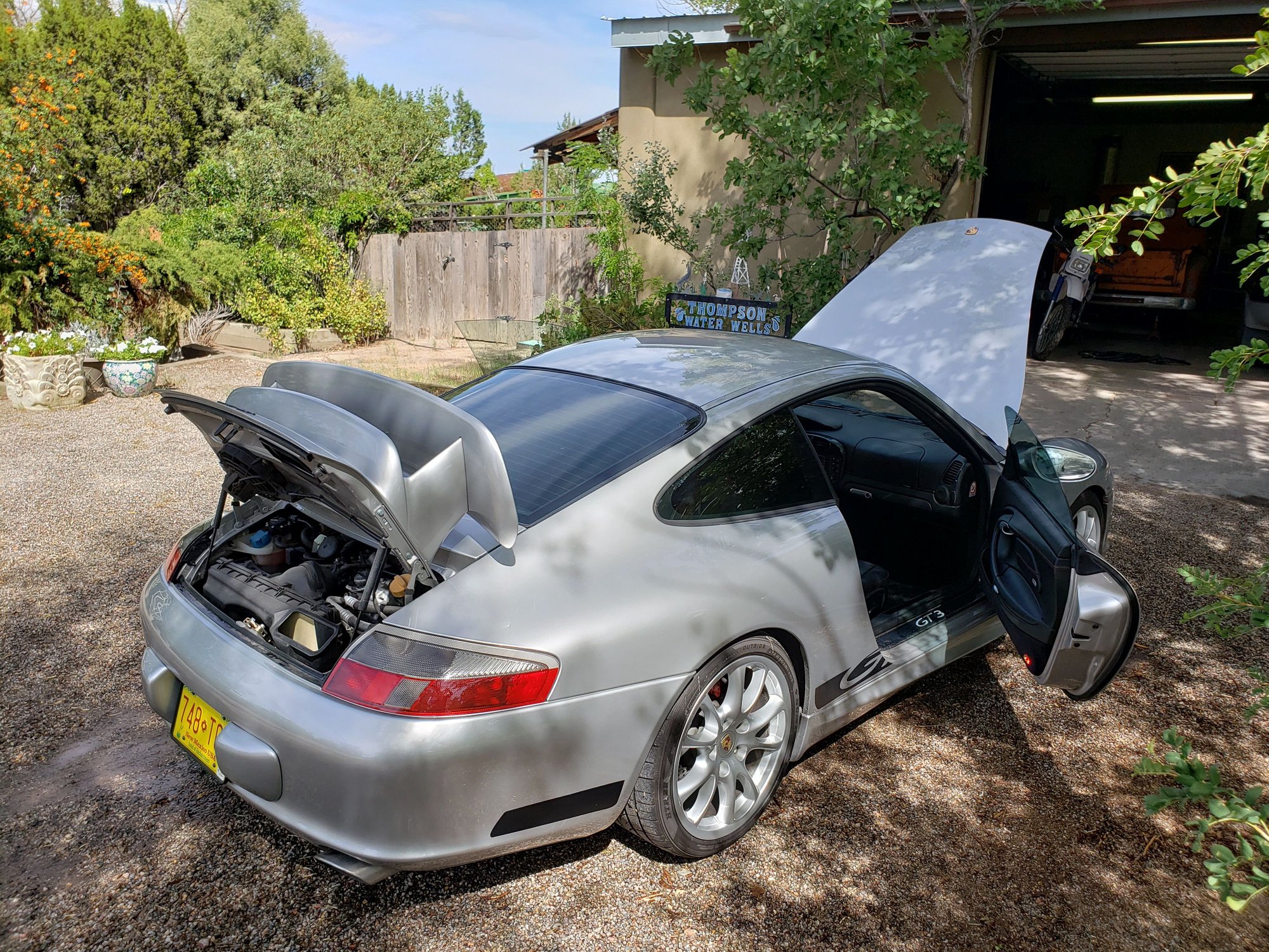 2004 Porsche GT3 - 2004 Silver Porsche GT3 - Used - VIN WP0AC29974S692079 - 25,300 Miles - 6 cyl - 2WD - Manual - Coupe - Silver - Santa Fe, NM 87506, United States