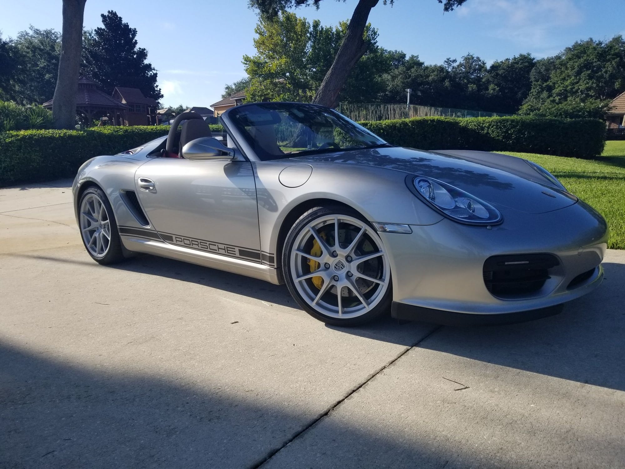 2012 Porsche Boxster - FS/FT: 2012 987.2 Boxster Spyder. 14K Miles, CPO, $96K MSRP - Used - VIN WP0CB2A88CS745112 - 14,500 Miles - Convertible - Silver - Orlando, FL 34786, United States