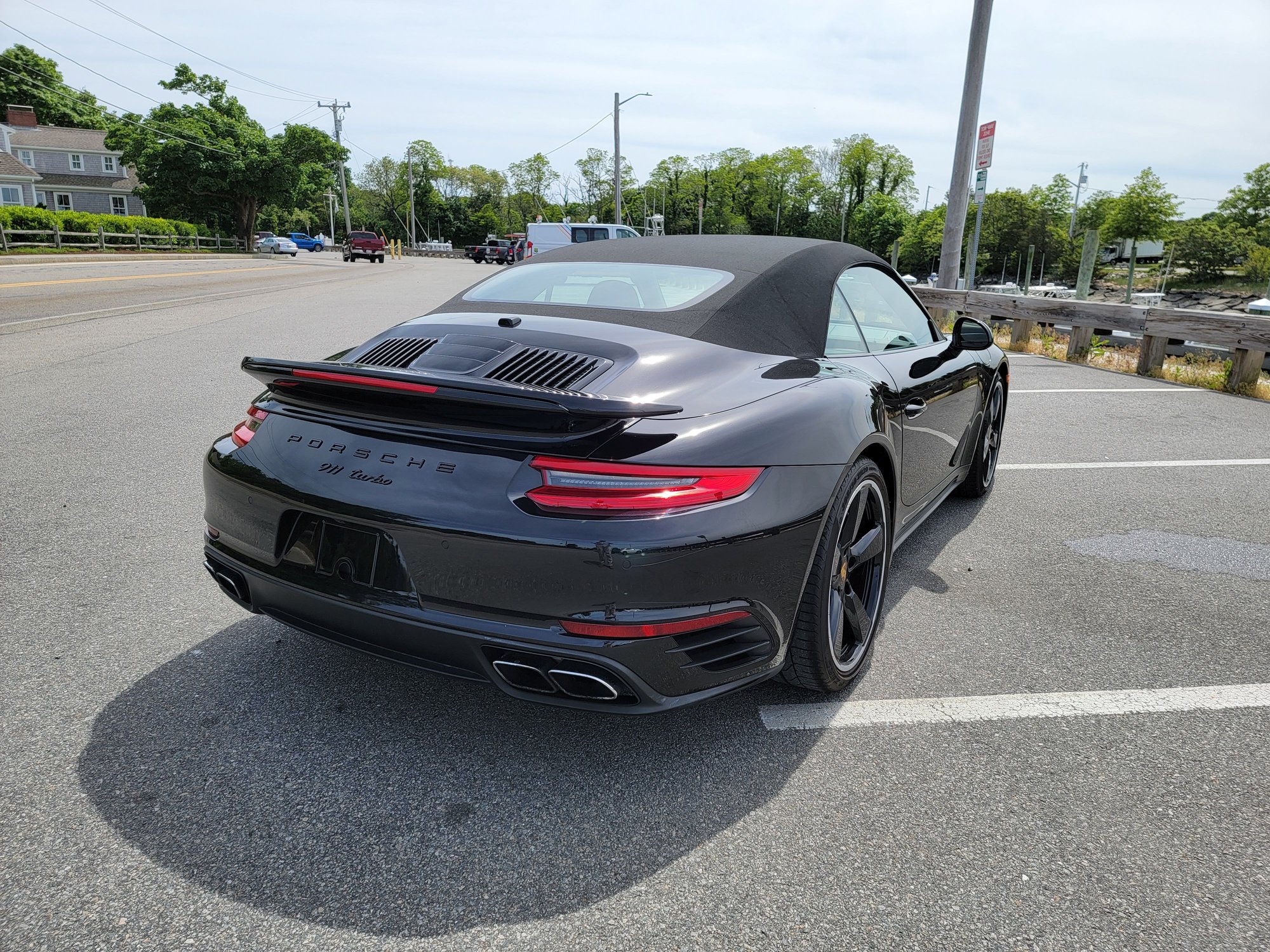 2019 Porsche 911 - 2019 911 Turbo Cabriolet - Used - VIN WP0CD2A97KS144193 - 7,460 Miles - 6 cyl - AWD - Automatic - Convertible - Black - Hyannis, MA 02601, United States