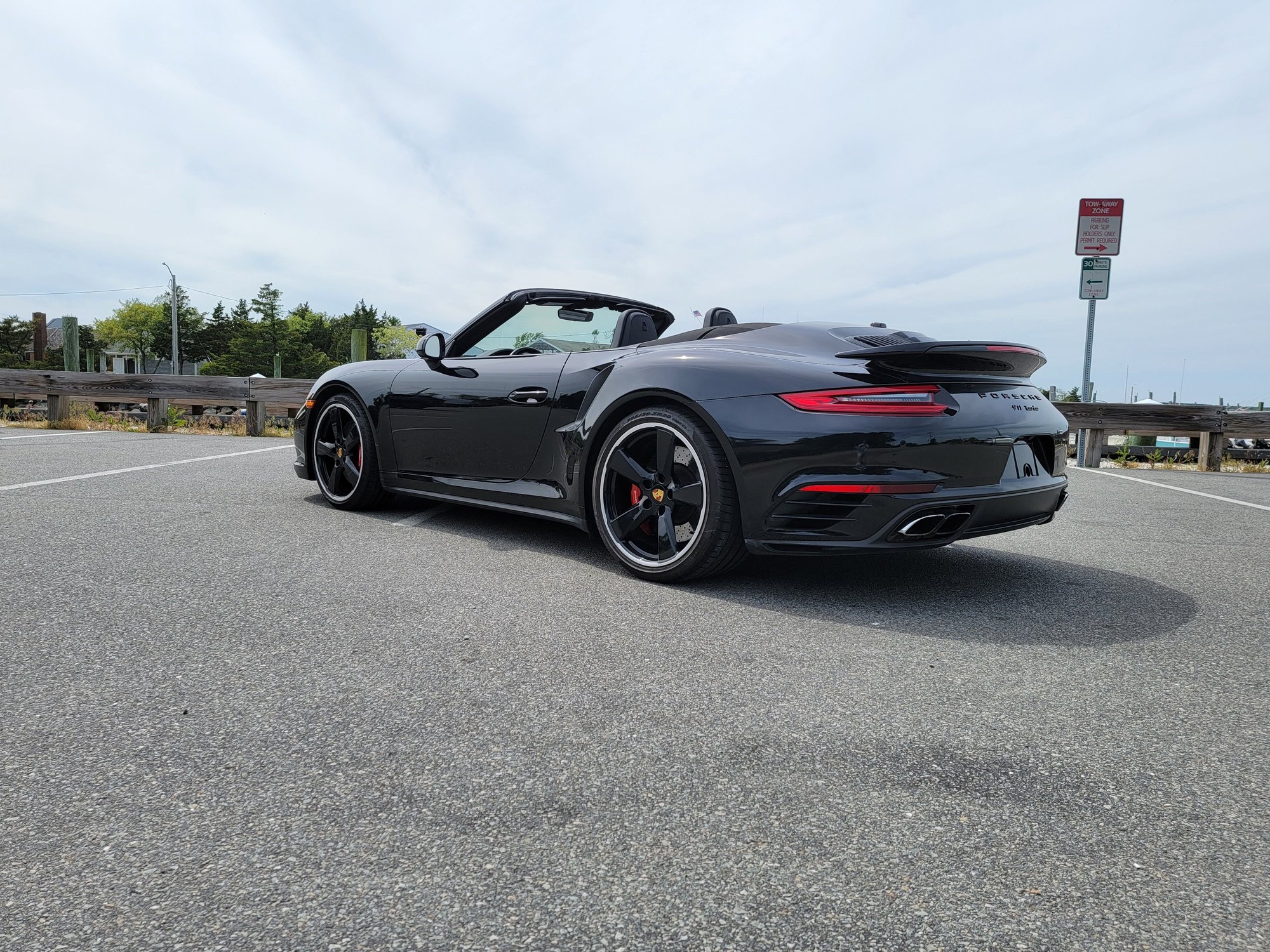 2019 Porsche 911 - 2019 911 Turbo Cabriolet - Used - VIN WP0CD2A97KS144193 - 7,460 Miles - 6 cyl - AWD - Automatic - Convertible - Black - Hyannis, MA 02601, United States