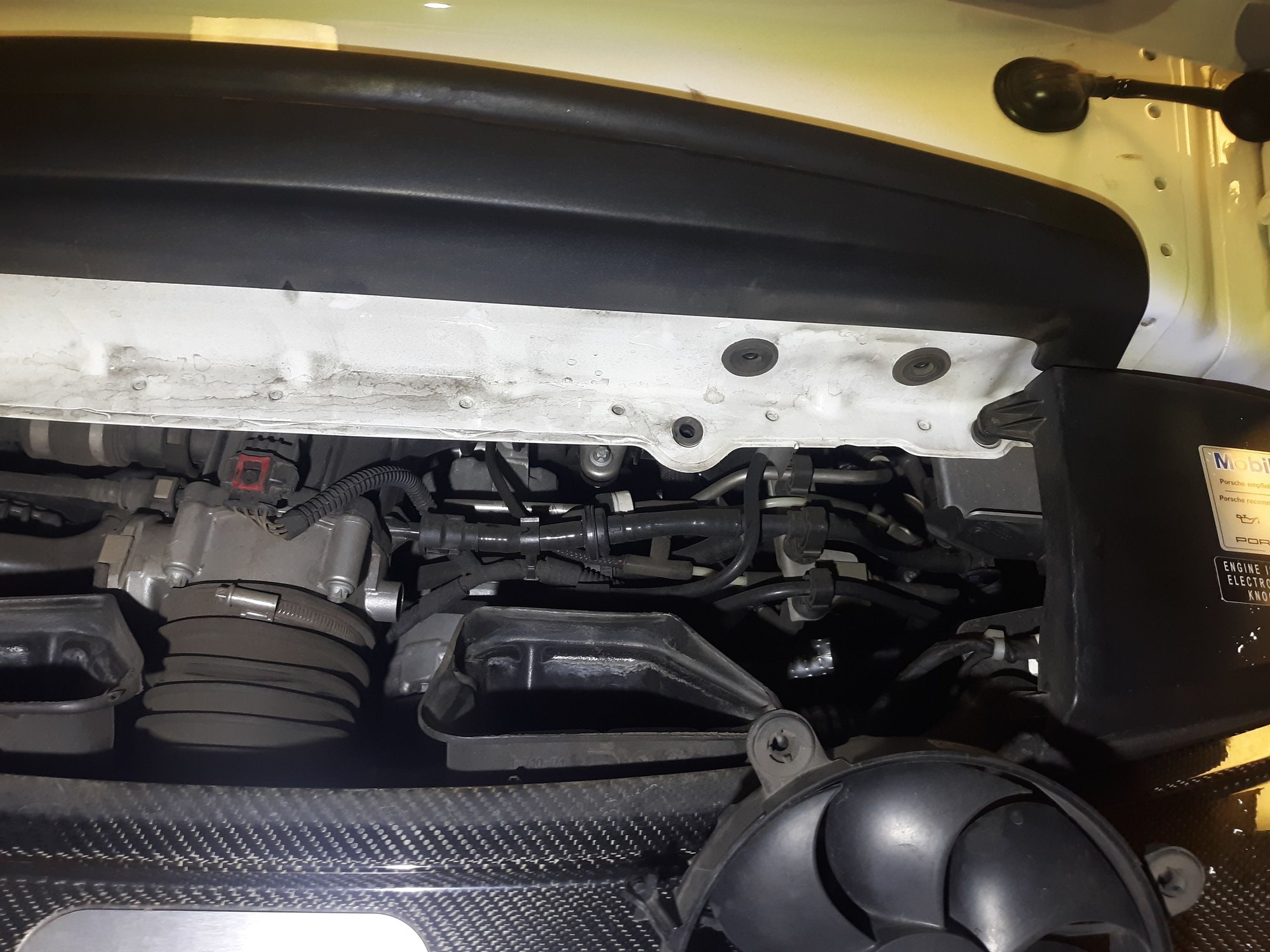 Exhaust vacuum line location 991.1 gt3 Rennlist Porsche Discussion