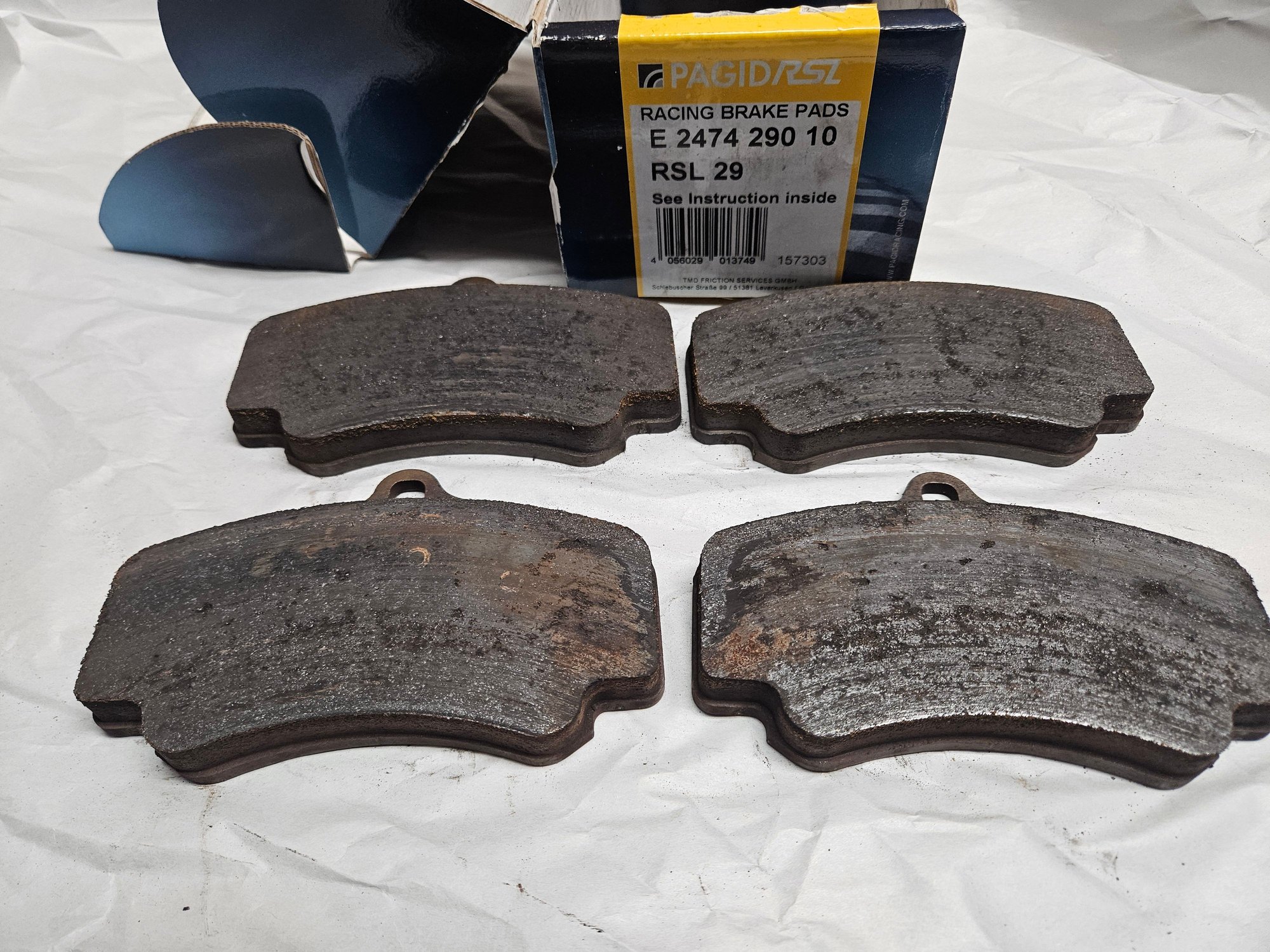 Brakes - Pagid RSL 29 for 997/996 (Used) - Used - All Years  All Models - Gainesville, FL 32653, United States