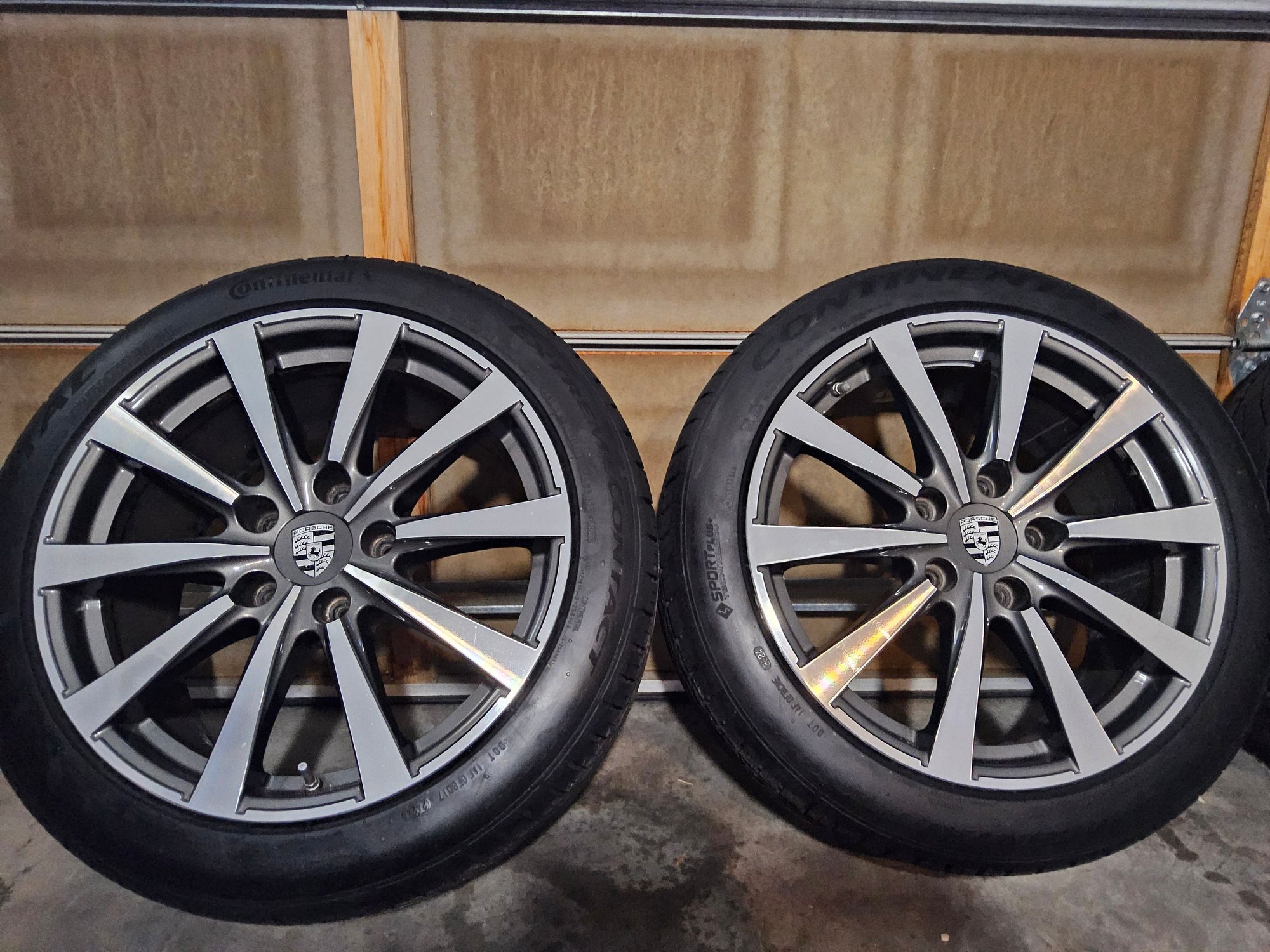 Wheels and Tires/Axles - Genuine Porsche 19" Speedline Wheels w/ Brand New Continentals – Panamera 970 Denver - Used - 2010 to 2016 Porsche Panamera - Aurora, CO 80016, United States