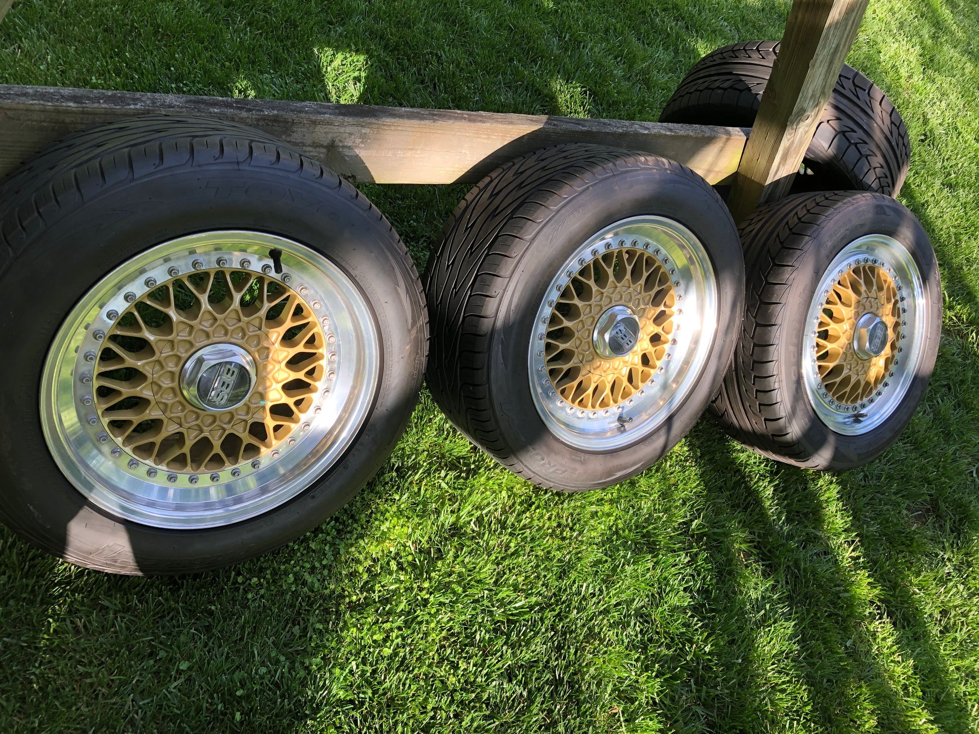 Wheels and Tires/Axles - BBS RS 2x RS017 16x8 ET62 and 2x RS018 16x9 ET36 with tires. 1982 vintage - Used - 1979 to 2000 Porsche 911 - 1979 to 1995 Porsche 928 - Winston-Salem, NC 27106, United States