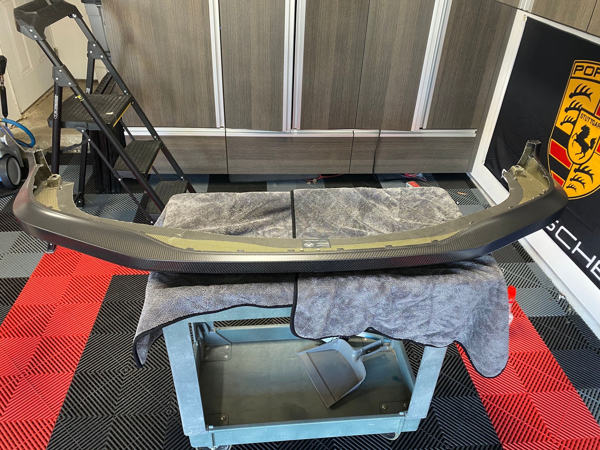 Exterior Body Parts - Vorsteiner wing and front spoiler GT3RS 991.1 - Used - 2016 to 2017 Porsche 911 - San Diego, CA 92106, United States