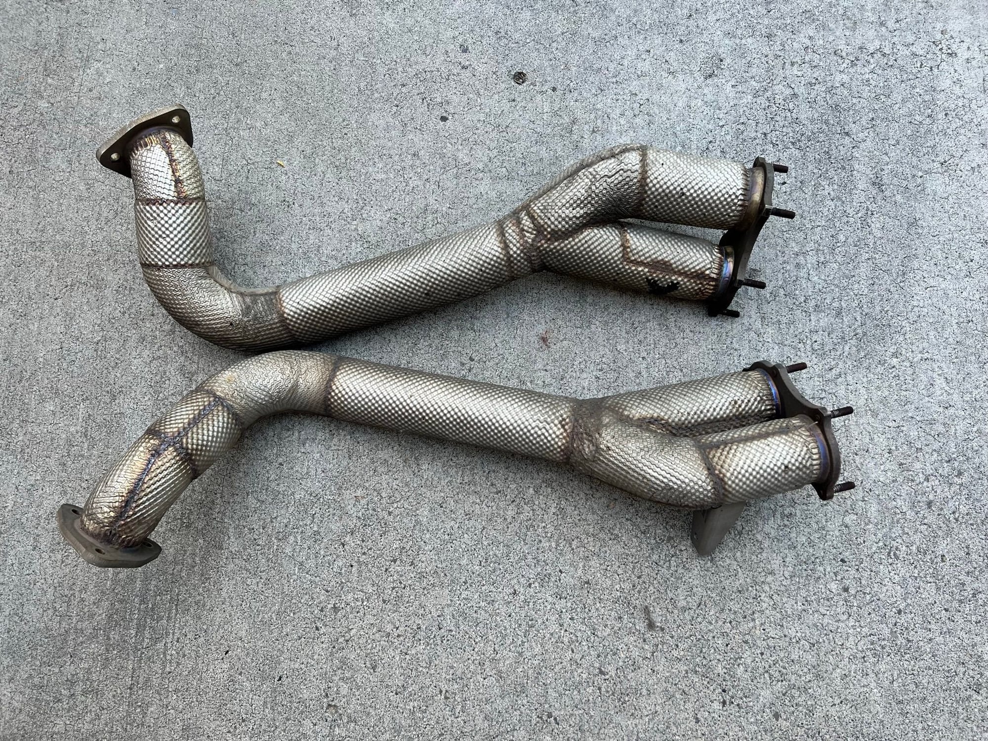 Accessories - Akrapovic Titanium bypass pipes 718 GT4 - Used - 2020 to 2022 Porsche Cayman GT4 - Buffalo, NY 14226, United States