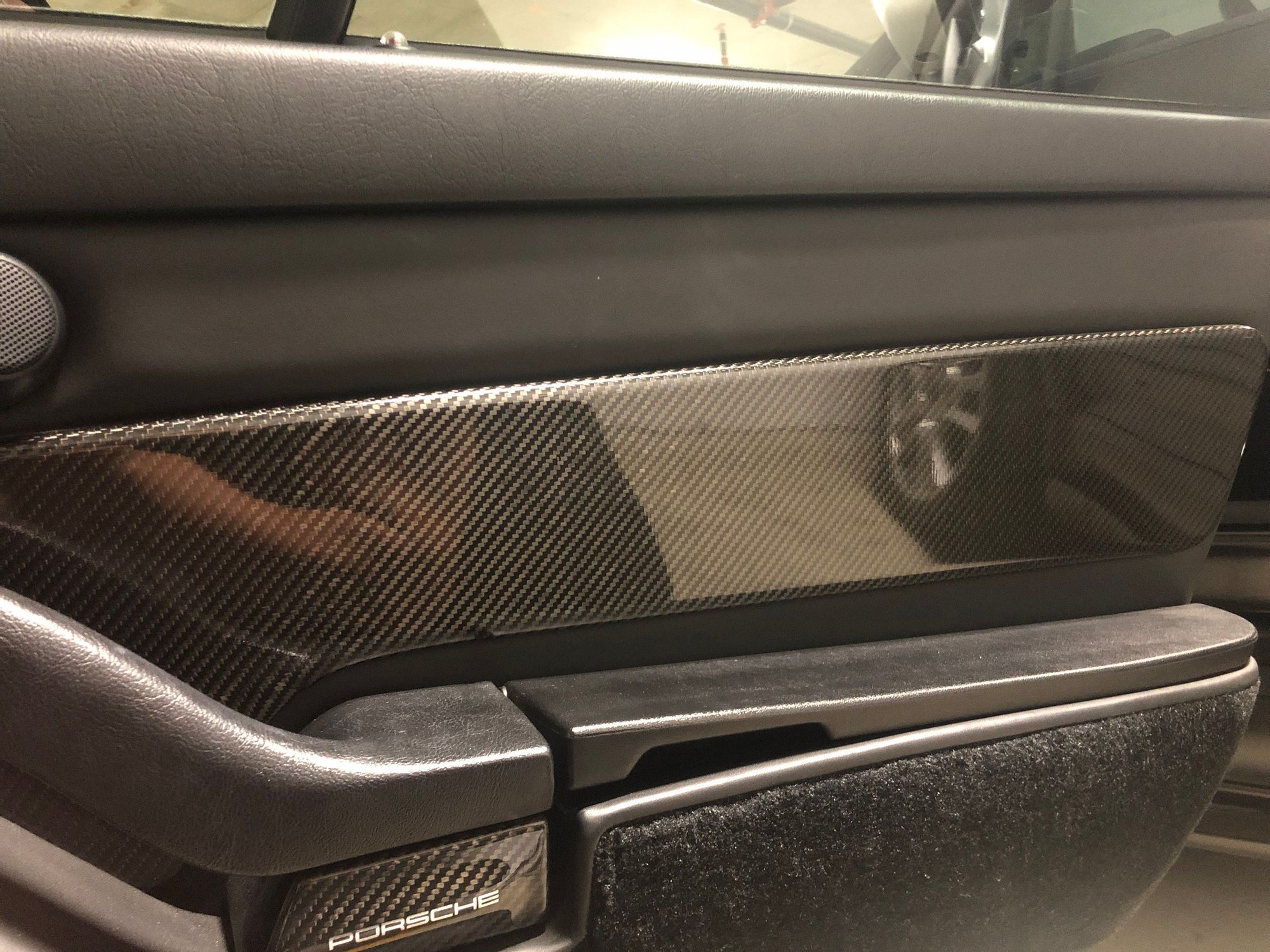 FS OEM TEQUIPMENT CARBON FIBER DOOR TRIM INSERTS Rennlist Porsche