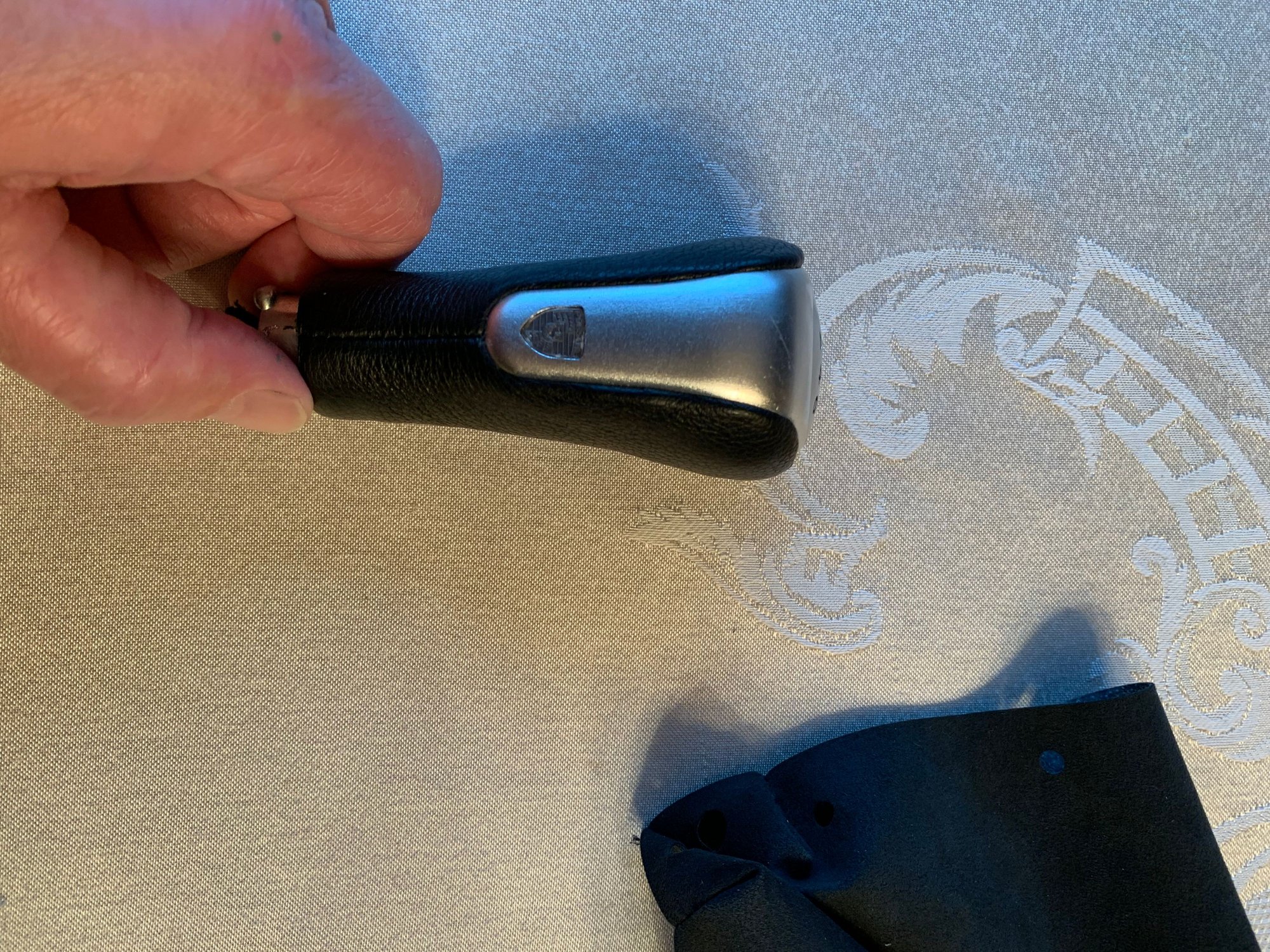 Interior/Upholstery - Two factory shift knobs Porsche crest turbo style - Used - 1999 to 2010 Porsche 911 - Methuen, MA 01844, United States