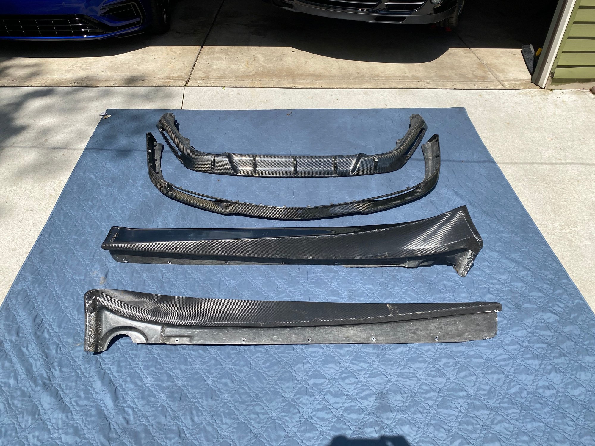 Exterior Body Parts - 997 Turbo / Turbo S - Misc. aftermarket lower body trim - Used - 2005 to 2013 Porsche 911 - Royal Oak, MI 48067, United States