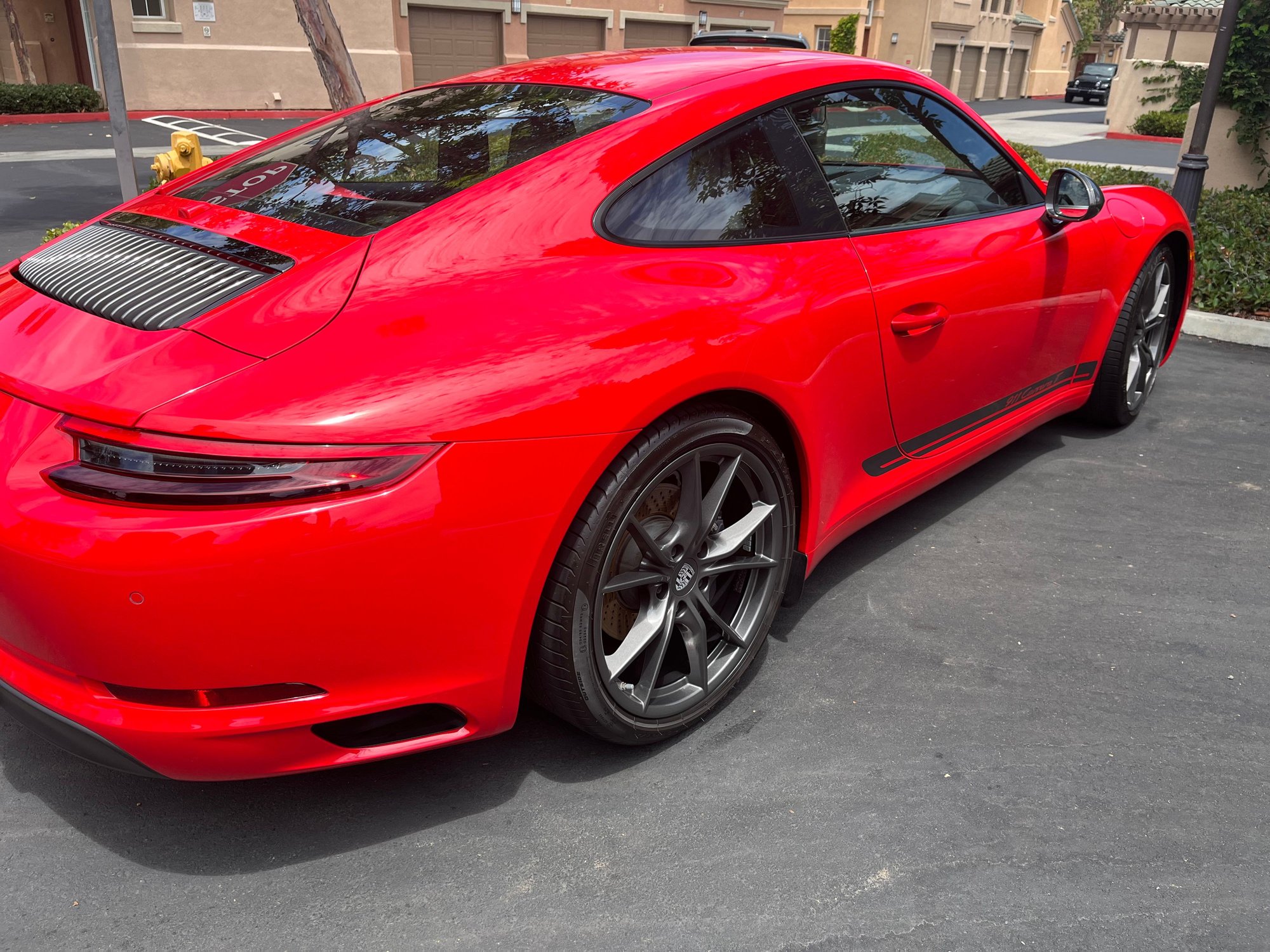 2019 Porsche 911 - For Sale 991.2 Manual Guards Red Carrera T - Used - VIN WP0AA2A98KS103359 - 15,178 Miles - 6 cyl - 2WD - Manual - Coupe - Red - San Diego, CA 92130, United States