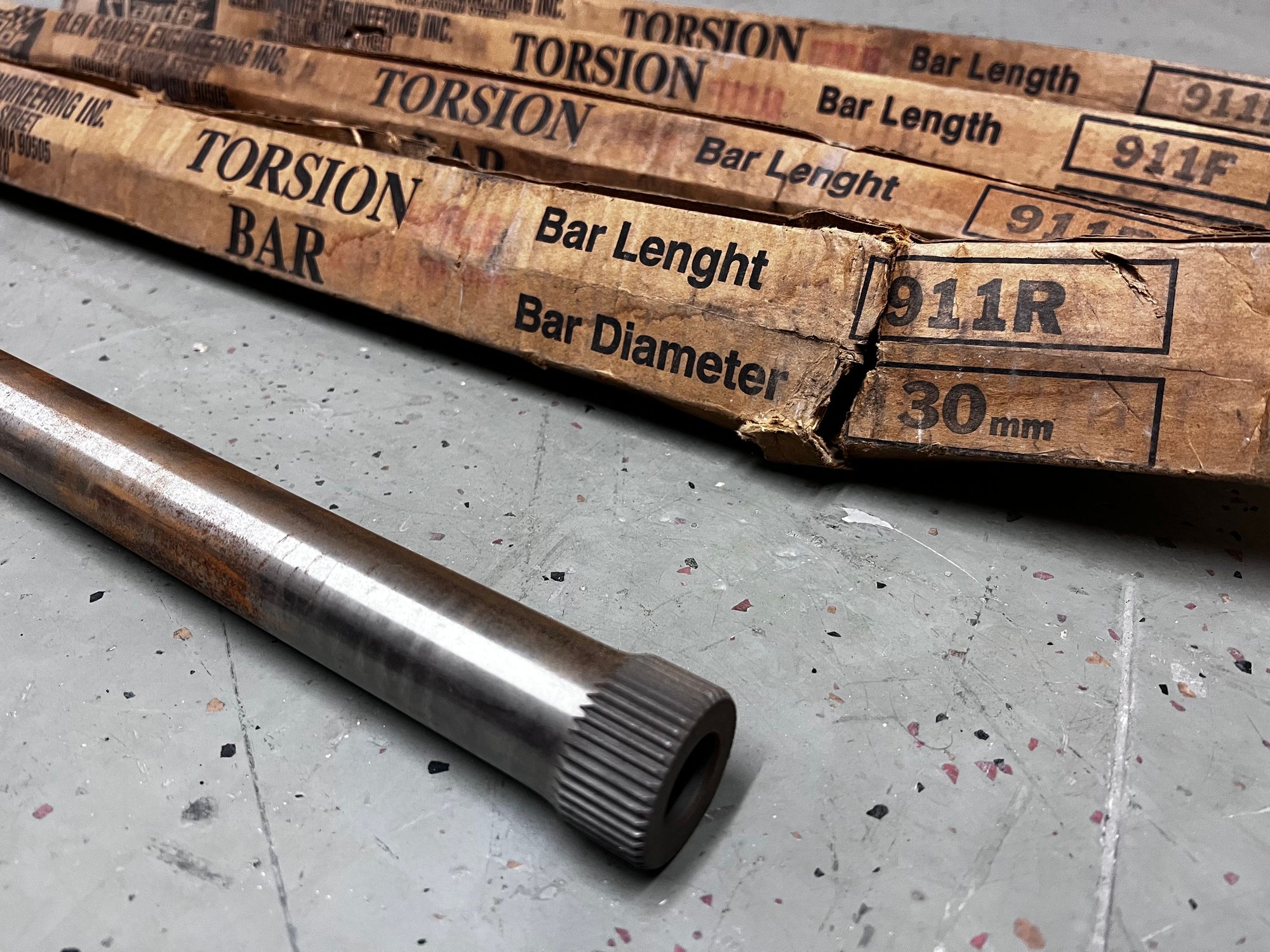 Sander Engineering torsion bars Rennlist Porsche Discussion Forums