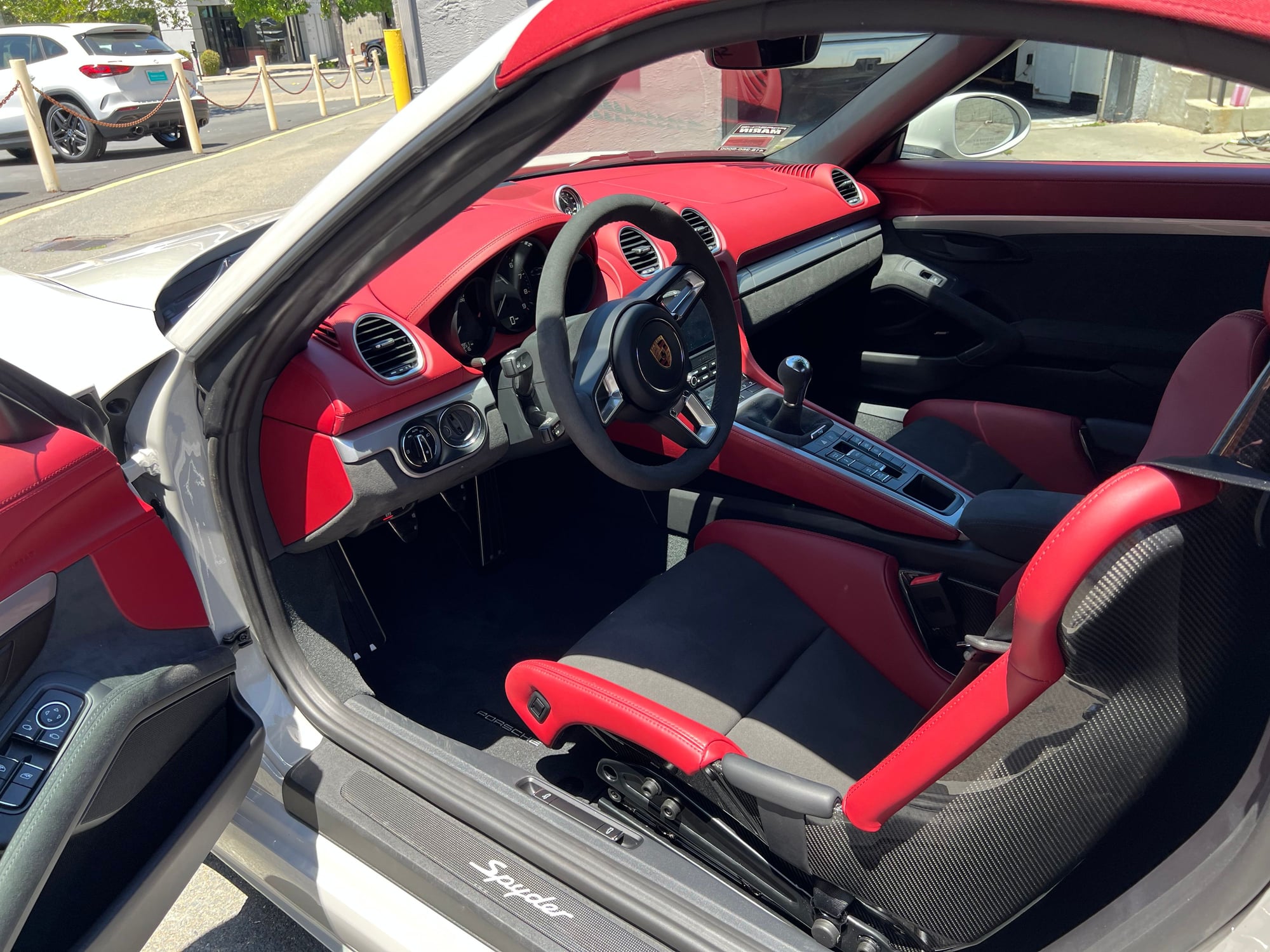 2022 Porsche 718 - 2022 718 Spyder for sale - Used - VIN WP0CC2A80NS235434 - 3,750 Miles - 6 cyl - 2WD - Manual - Convertible - Gray - Pleasanton, CA 94566, United States