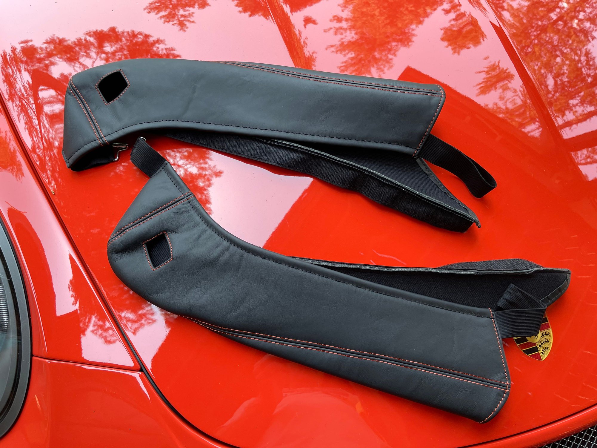 RENNWERKSTATT® SEAT BOLSTER PROTECTORS FOR PORSCHE LIGHT WEIGHT BUCKET