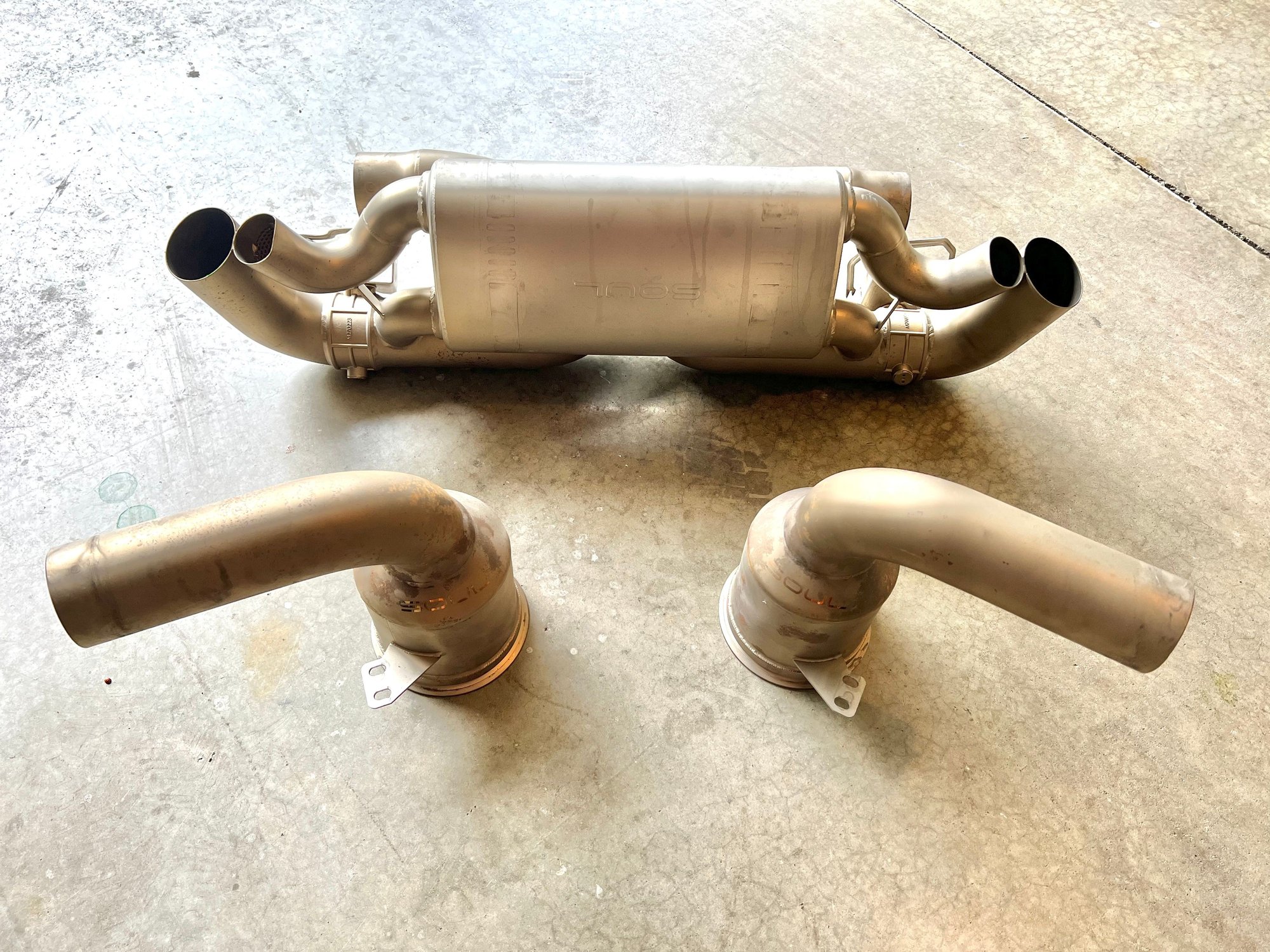 Engine - Exhaust - SOUL Performance: Porsche 992 Valved Exhaust System + Sport Catalytic Converters - Used - 2021 Porsche 911 - Milton, DE 19968, United States